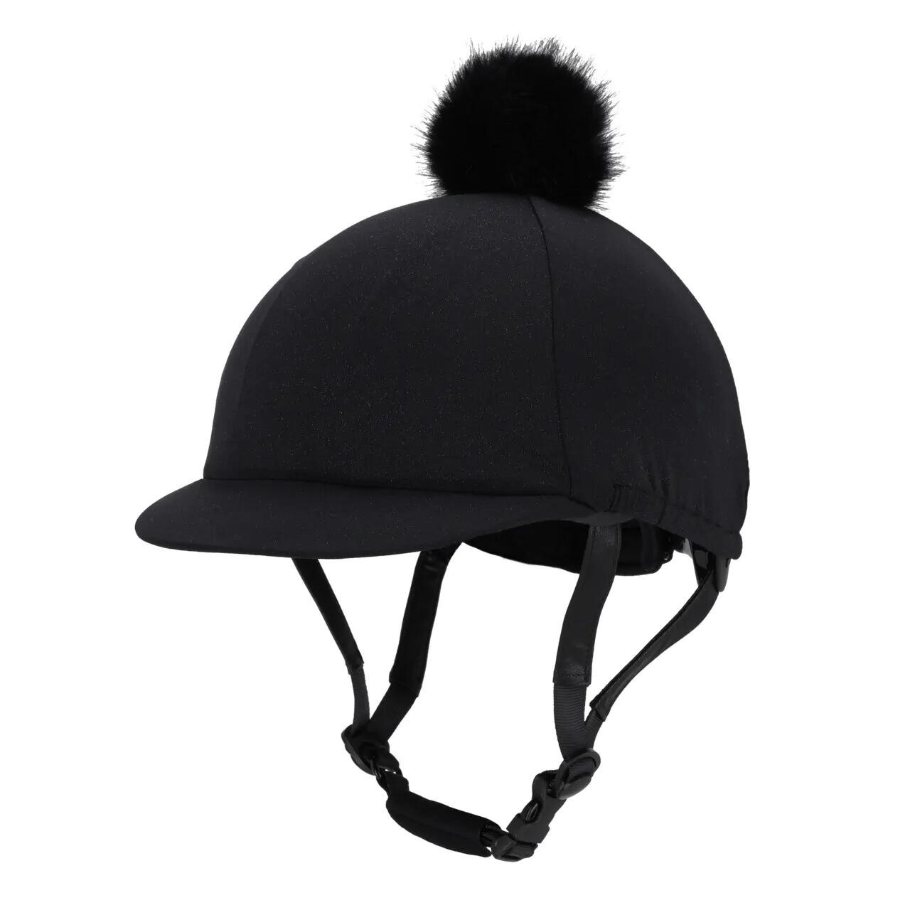 Czapka na kask jeździecki QHP Glitter