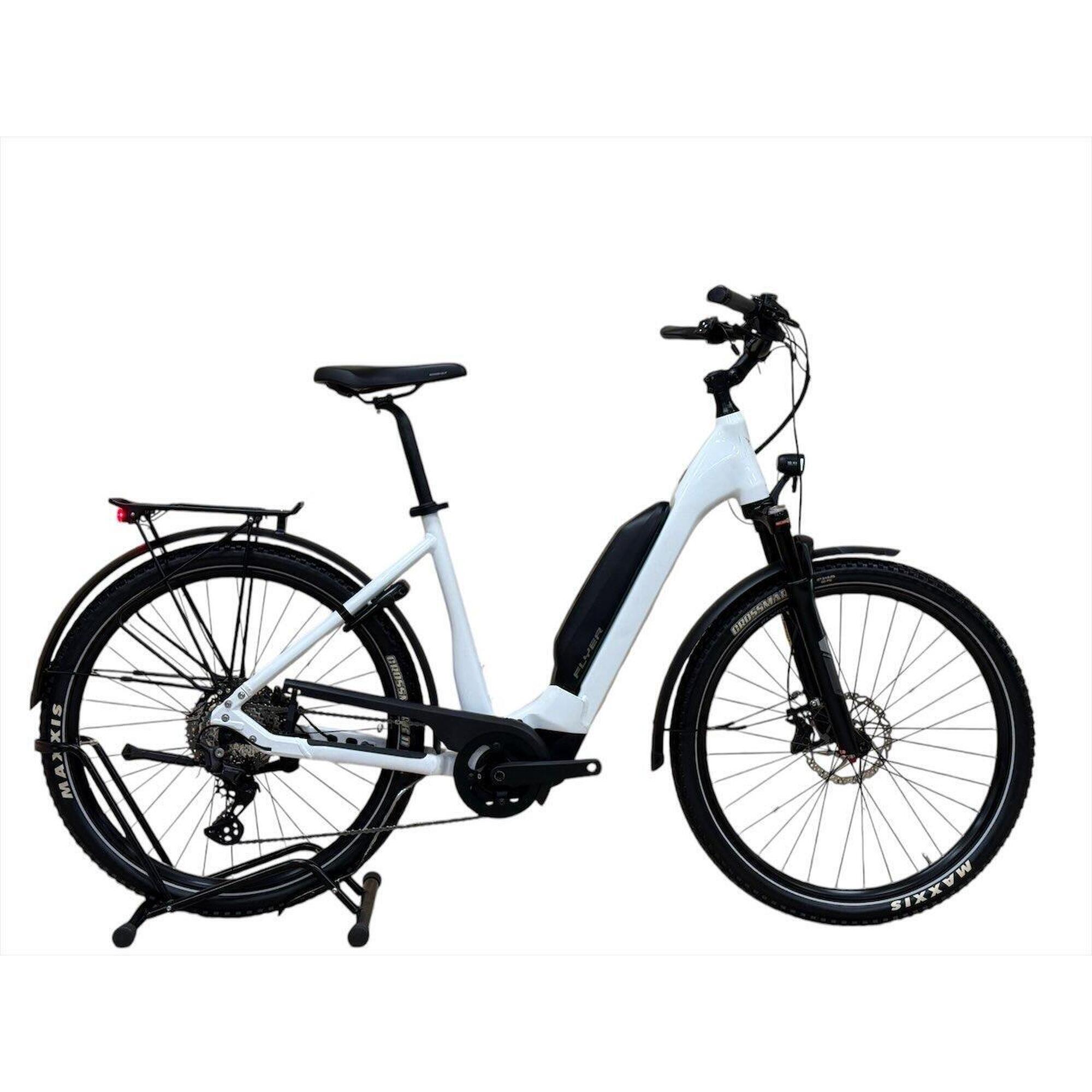 Second life - Rower elektryczny Flyer Upstreet 5 7.12 XC SHIMANO- Jak nowy