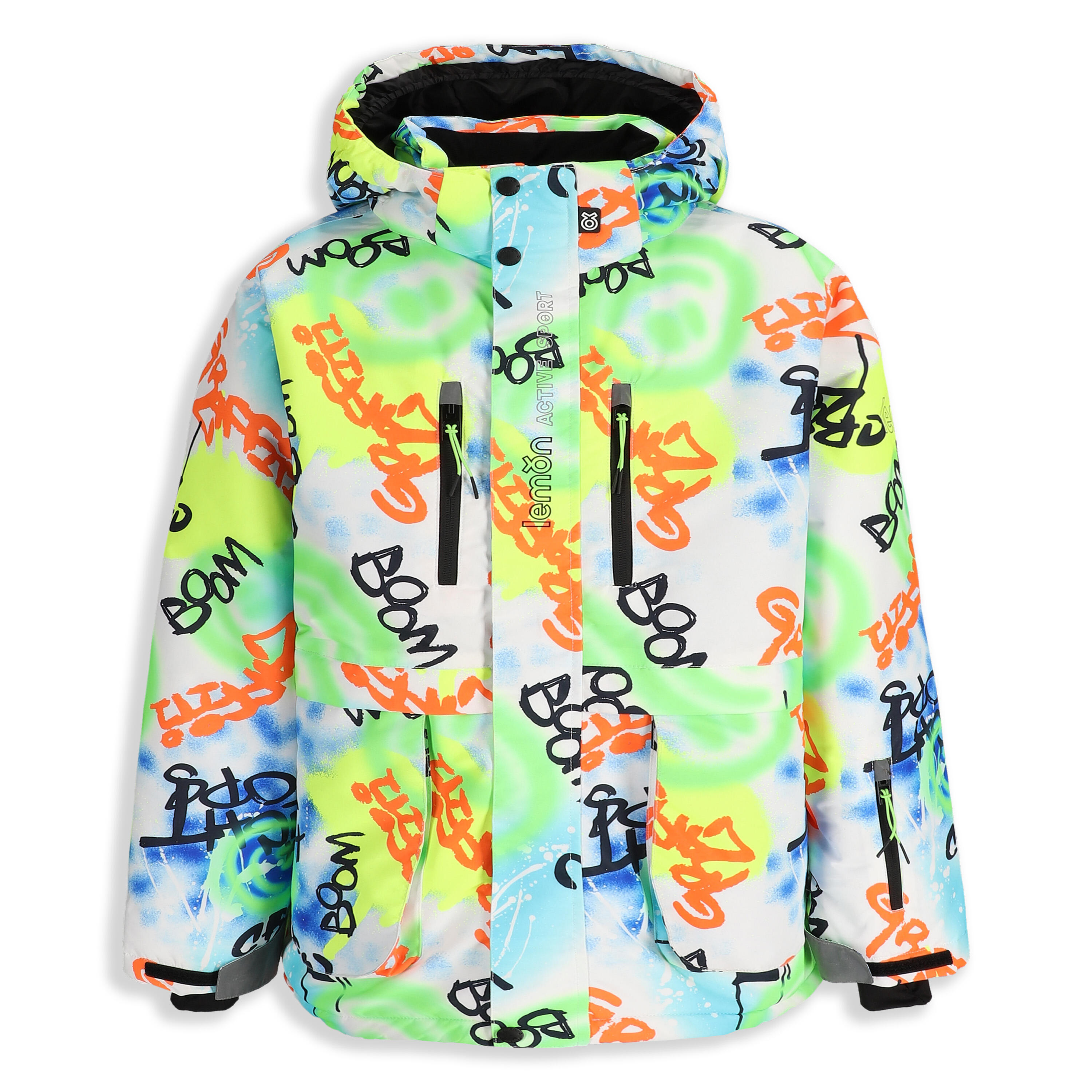 Kurtka narciarska chłopięca snowboard Lemon Explore ZL5