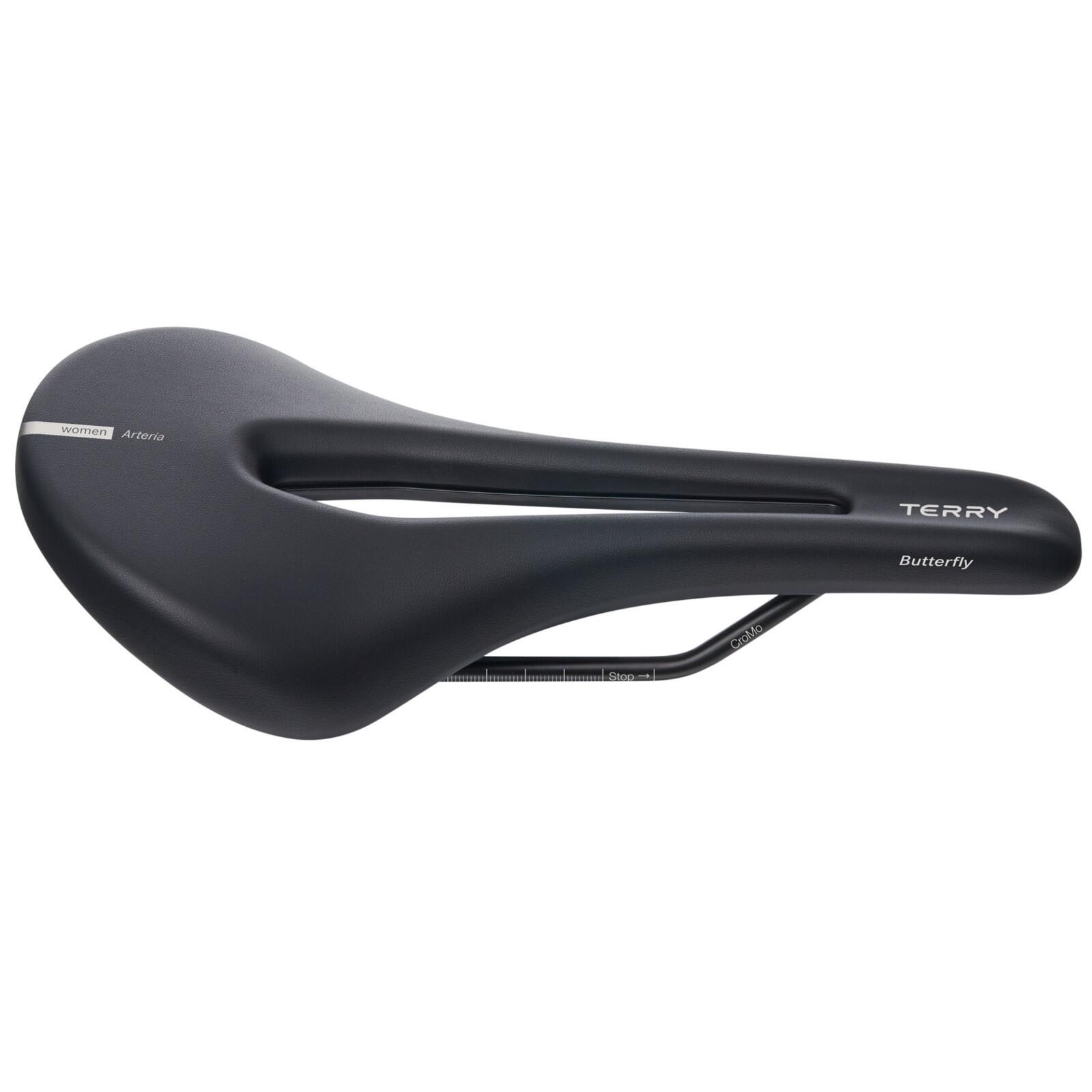 Siodełko Rowerowe Butterfly Arteria Max Damskie - Czarne