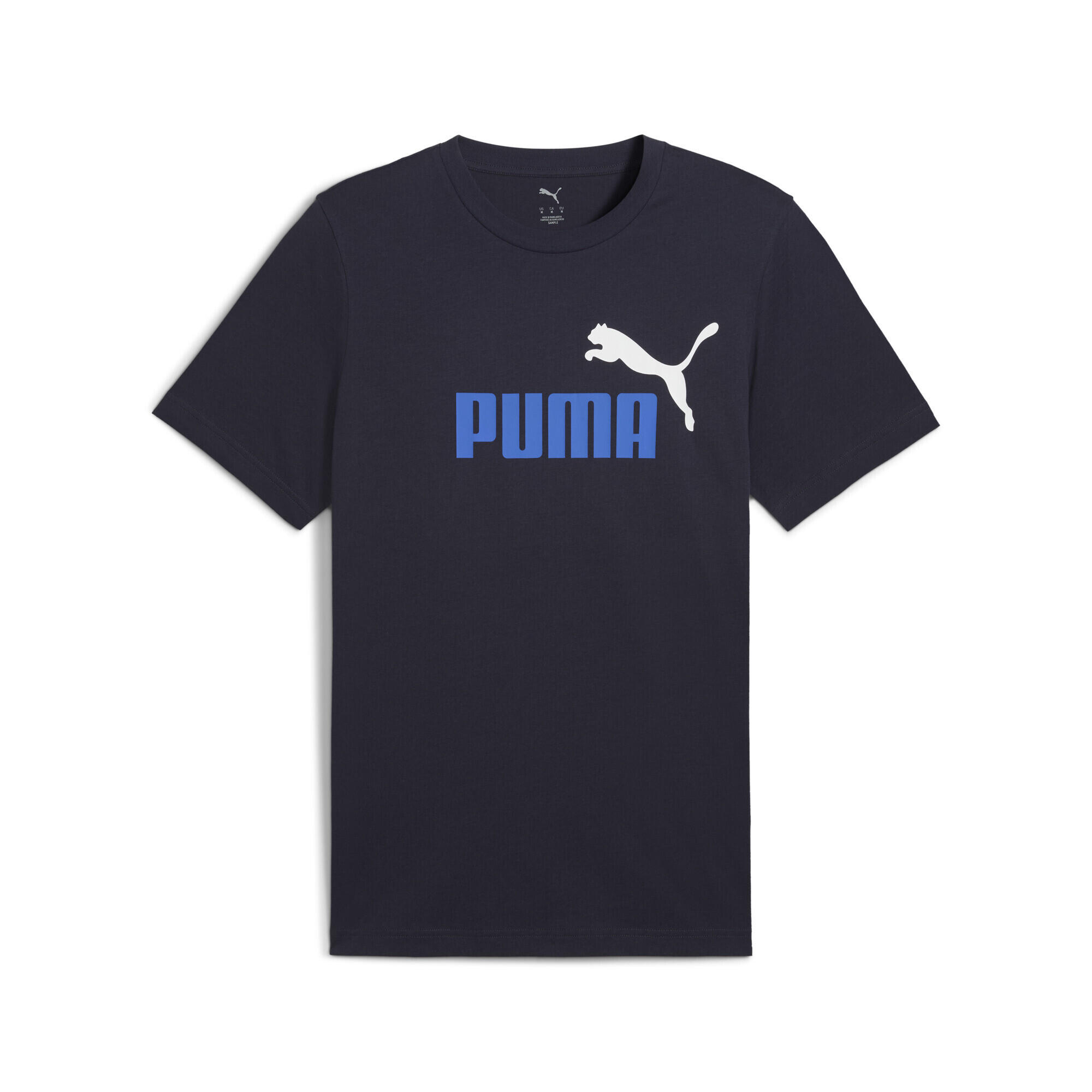 Męska koszulka Essentials z dwukolorowym logo No. 1 PUMA
