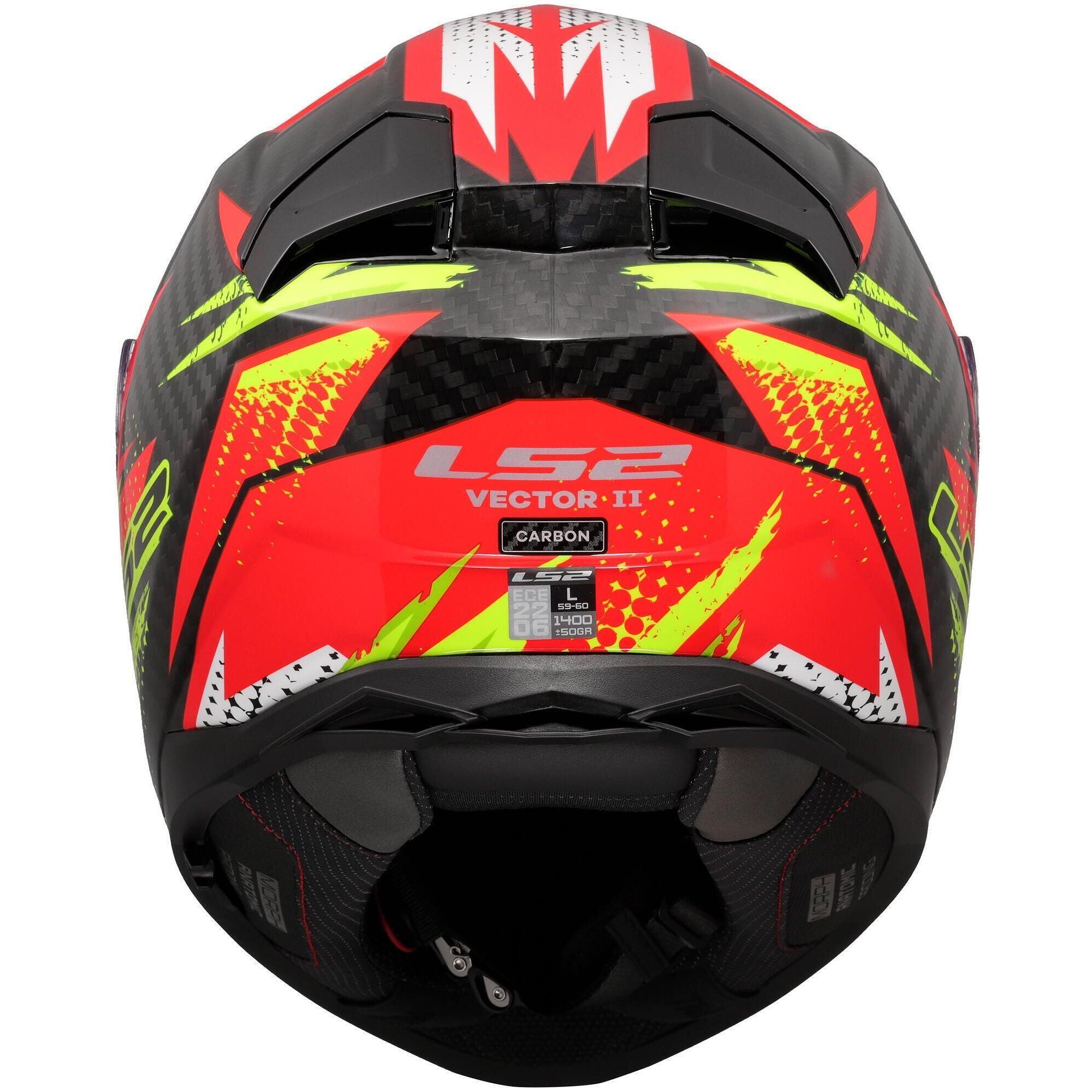 Kask Ls2 FF811 Vector II Tantic XXL Czerwono-Żółty
