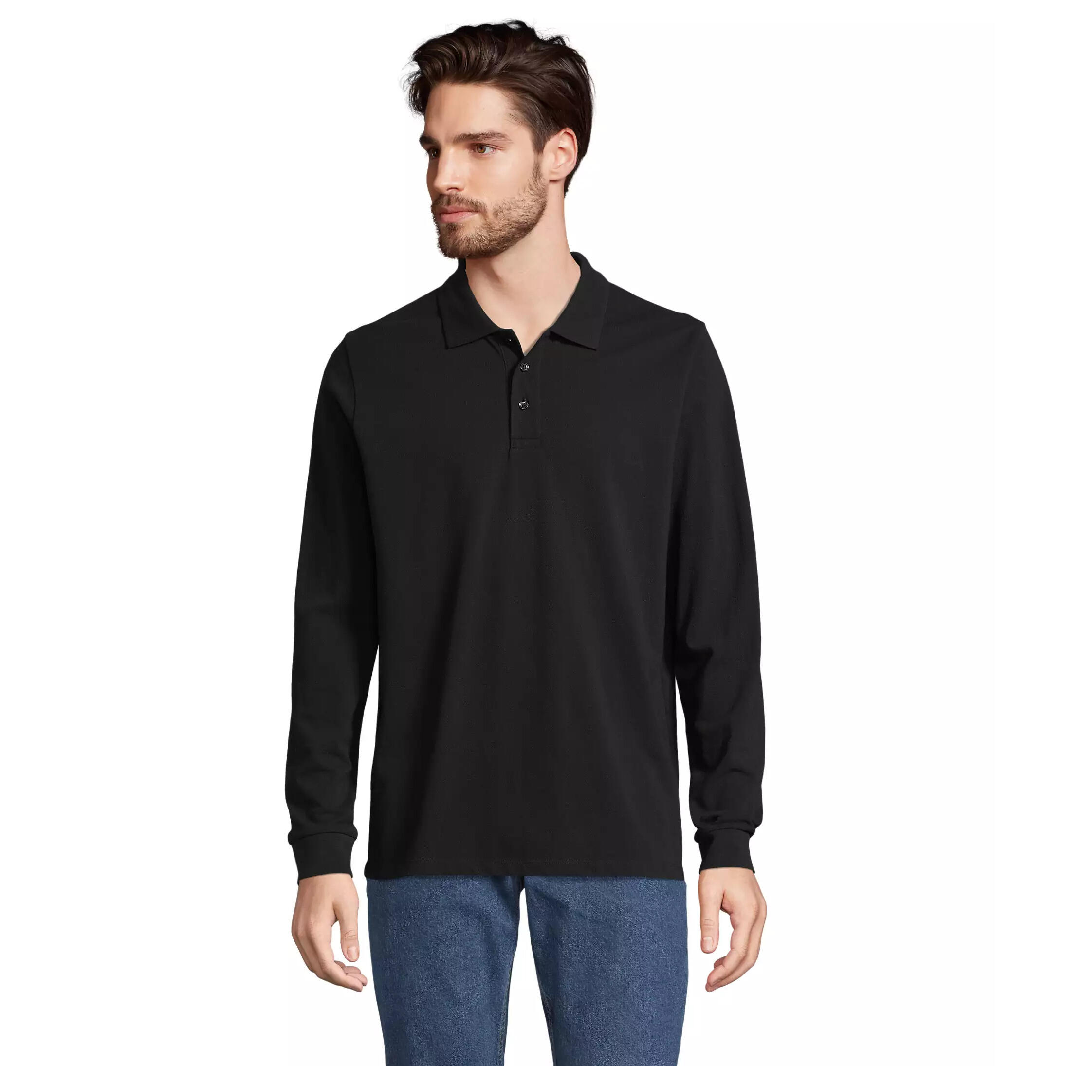 Koszulka polo z długim rękawem Sol's Prime