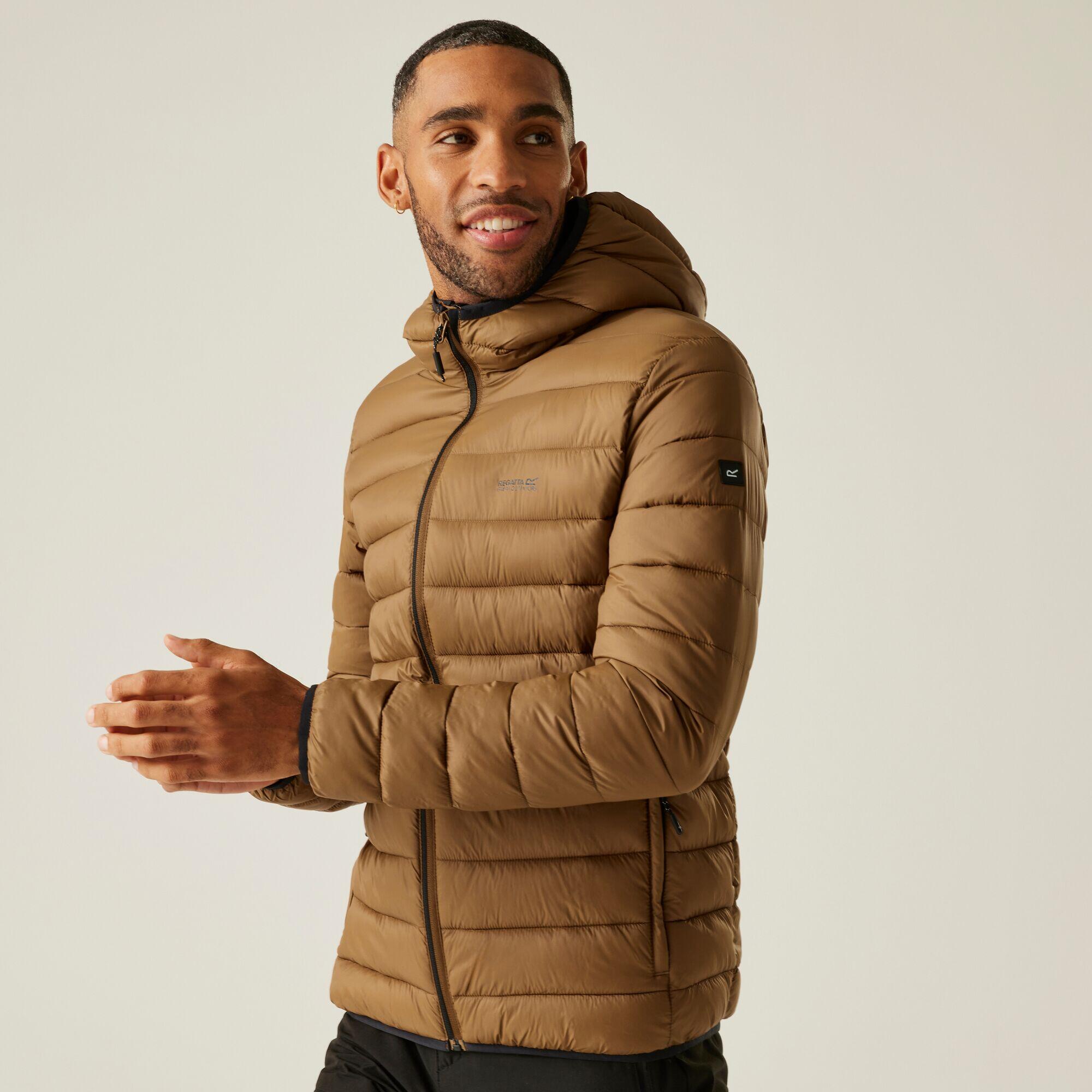 Marizion Męska wodoodporna aktywna kurtka z kapturem z przegrodami