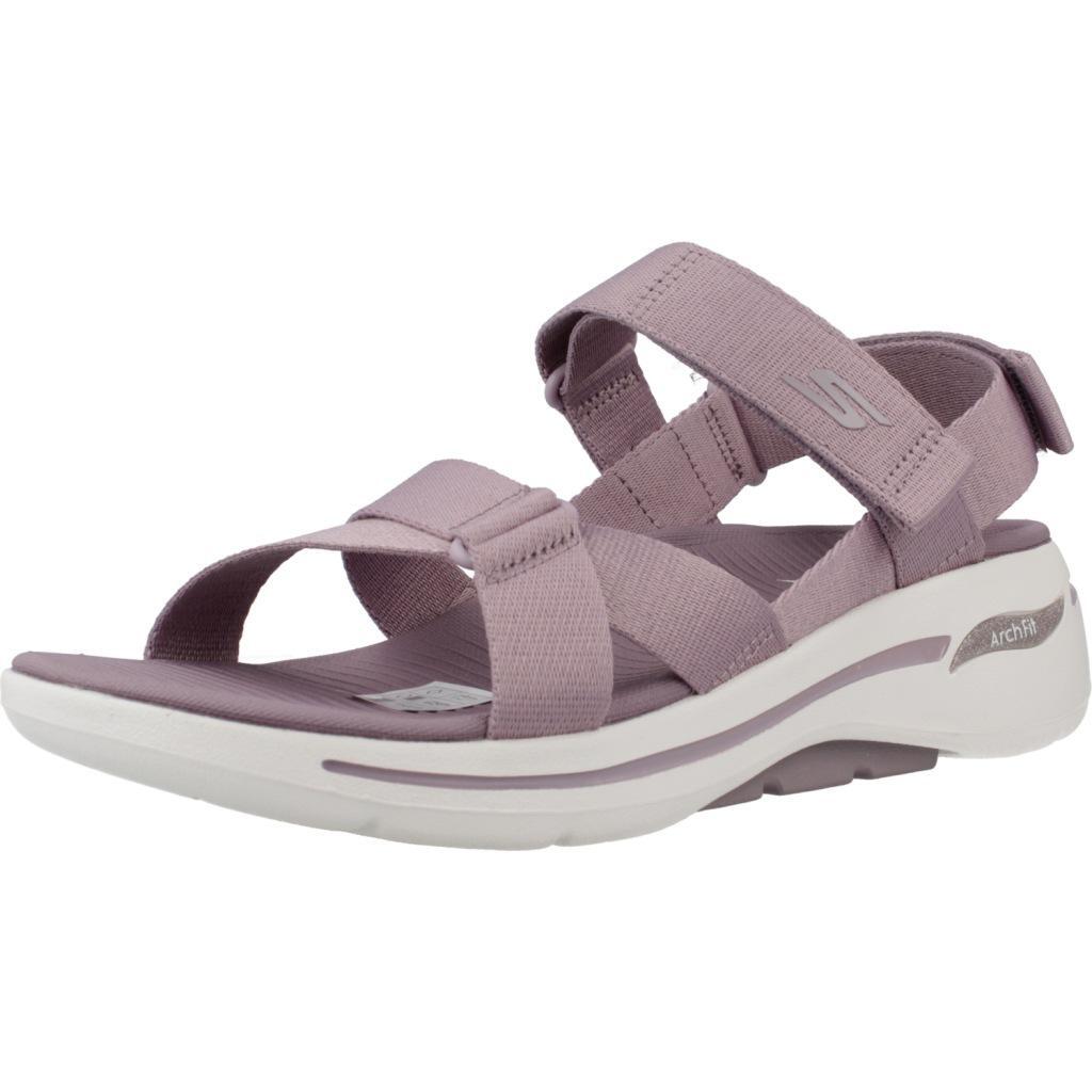 Sandały SKECHERS GO WALK ARCH FIT SANDAL Fioletowy