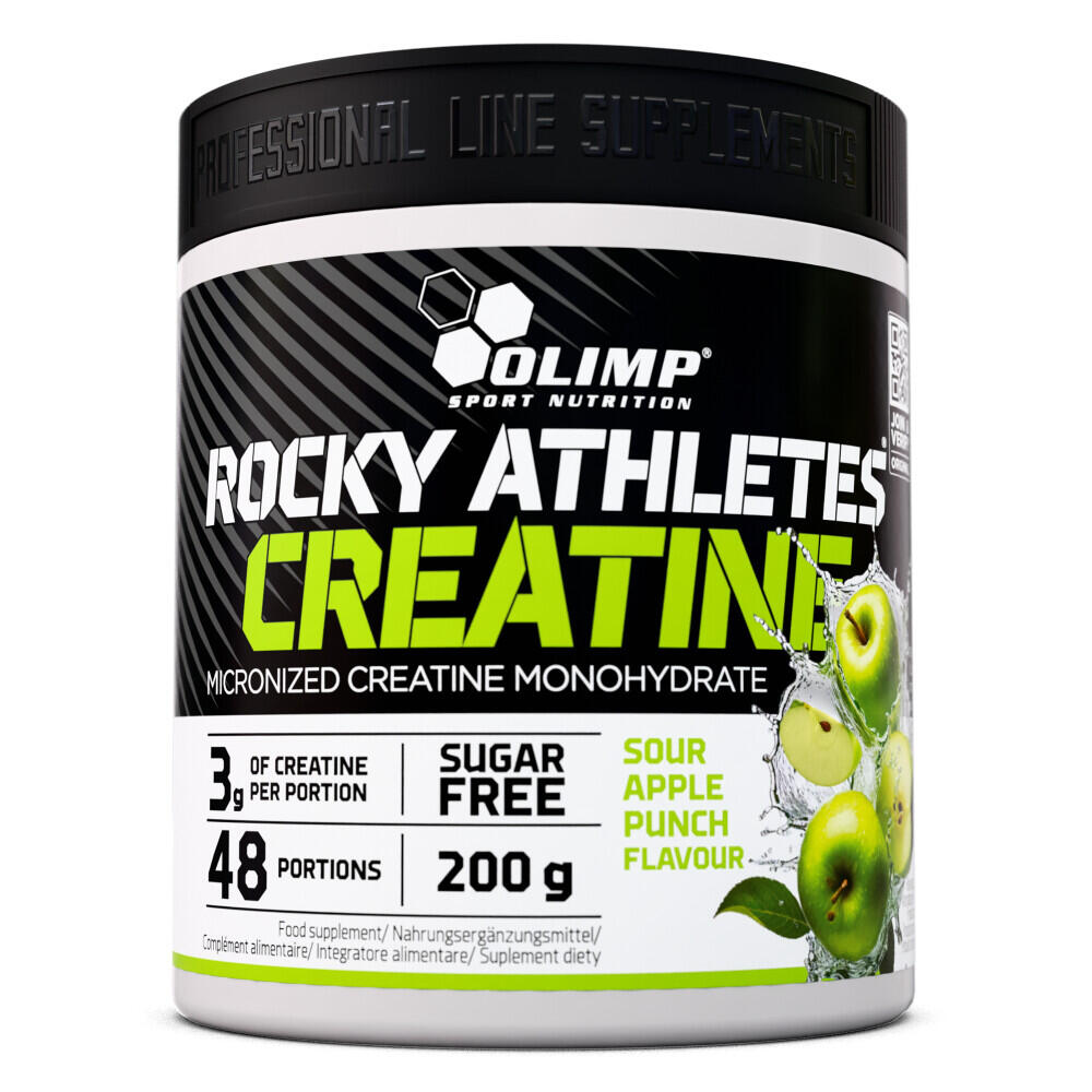 Kreatyna Olimp Rocky Athletes® Creatine - 200 g Sour Apple Punch
