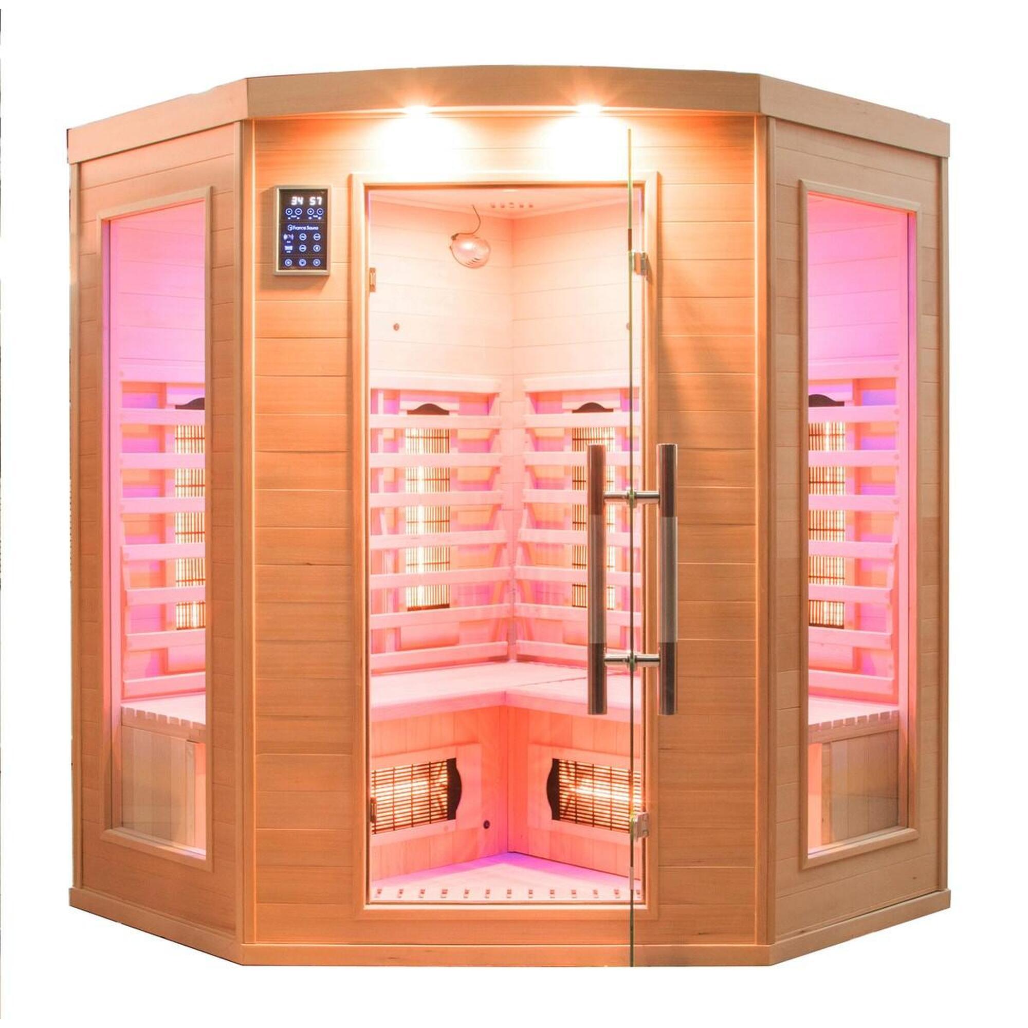 Apollon Quartz 3/4 pl. – Designerska sauna IR dla pełnego relaksu