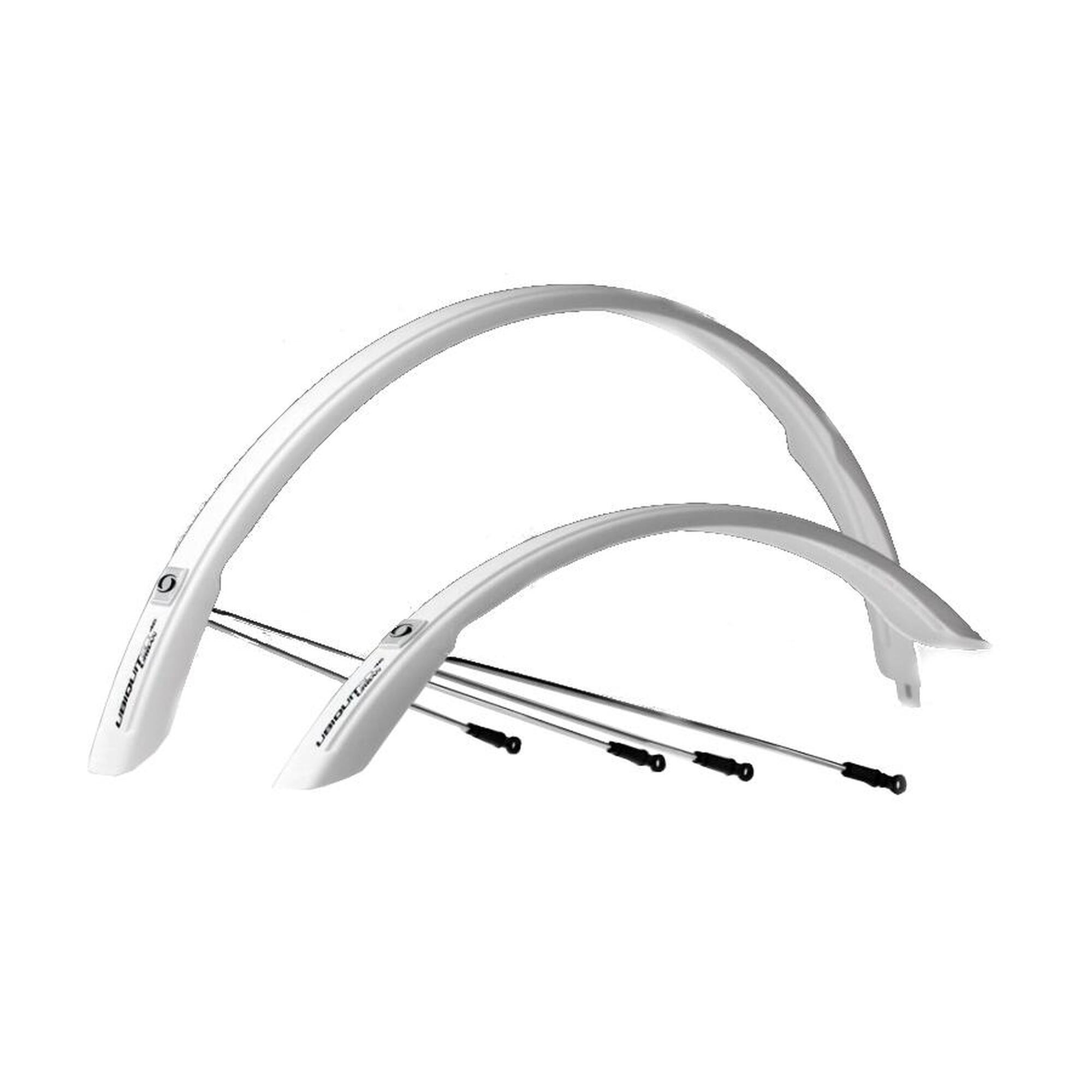 Błotniki Simpla URBAN 45 SHORT P+T biały