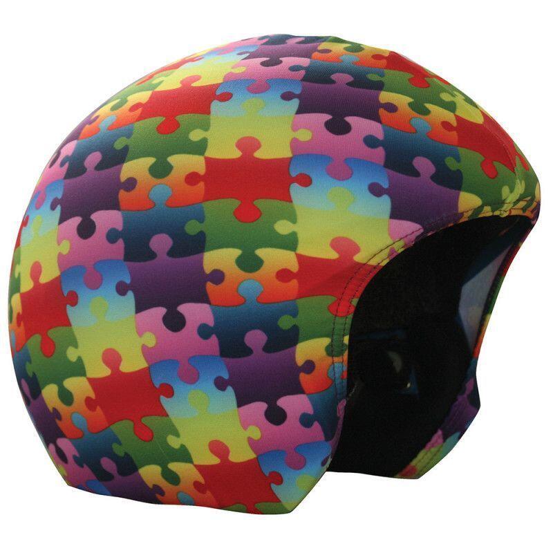 Nakładka na kask Coolcasc Cool Print Color Puzzle