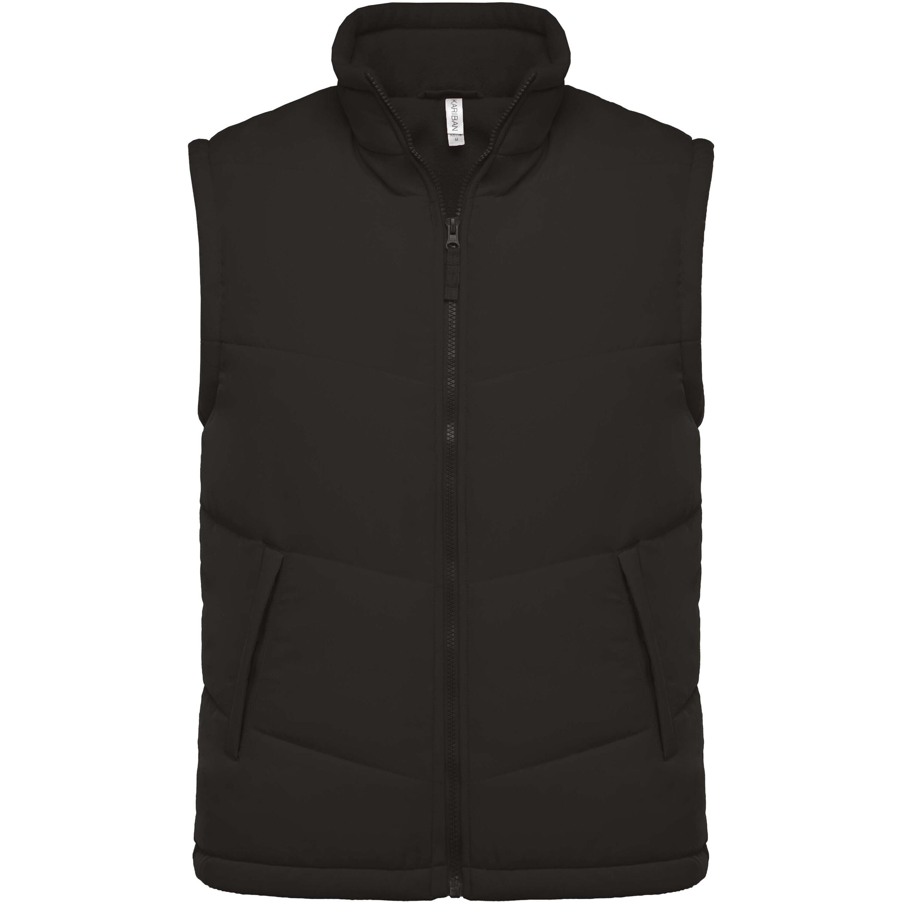 Kurtka puchowa bez rękawów Kariban Doublé Polaire