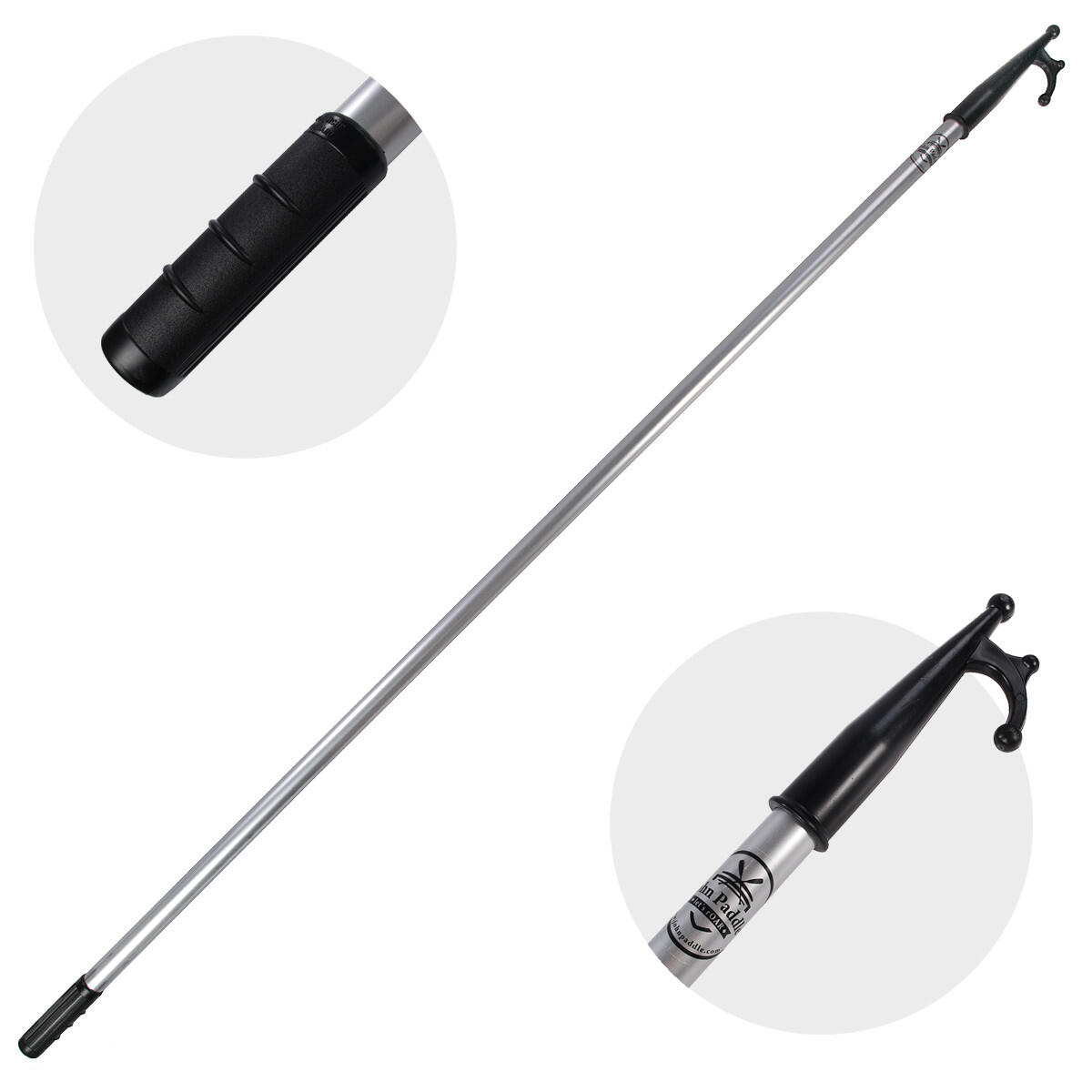 Aluminiowy Bosak John Paddle z Hakiem Manewrowym 180cm