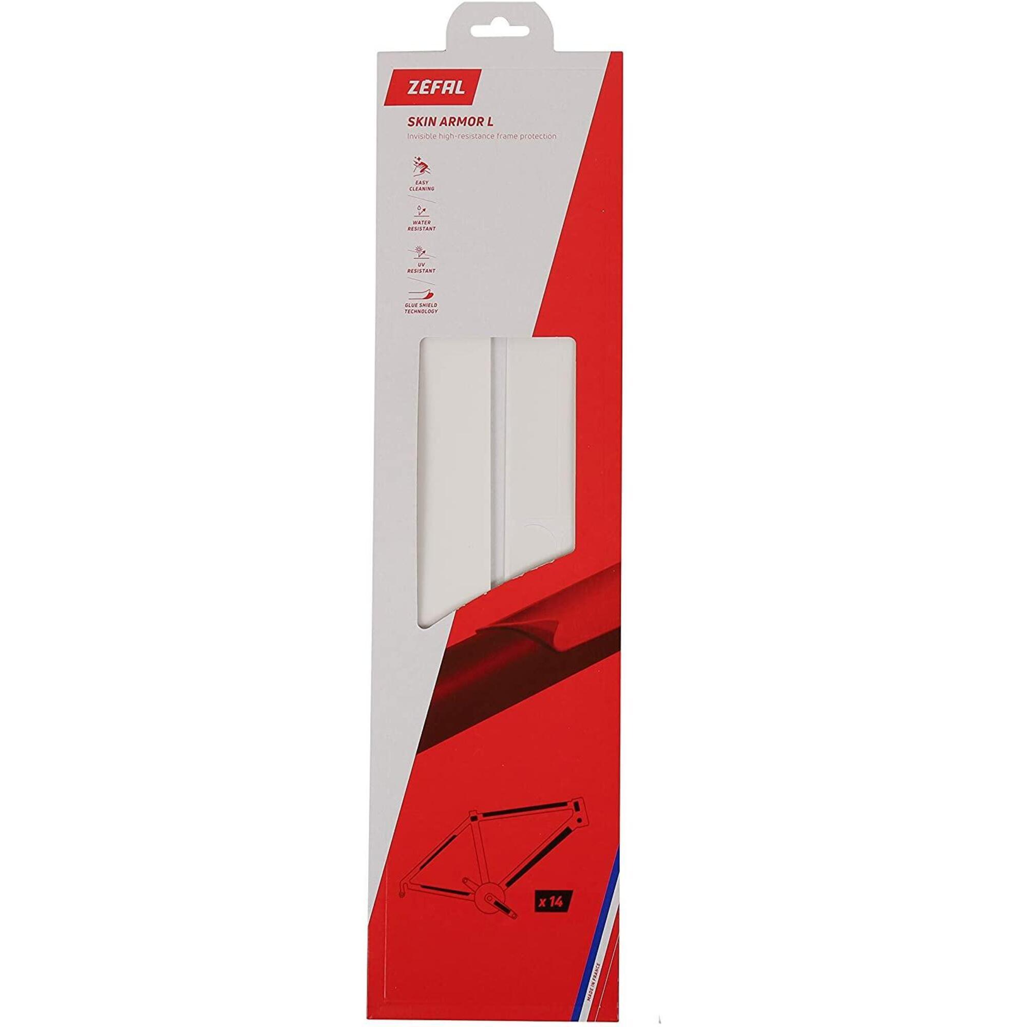 Folia ochronna Zéfal Skin Armor L przezroczysta do roweru