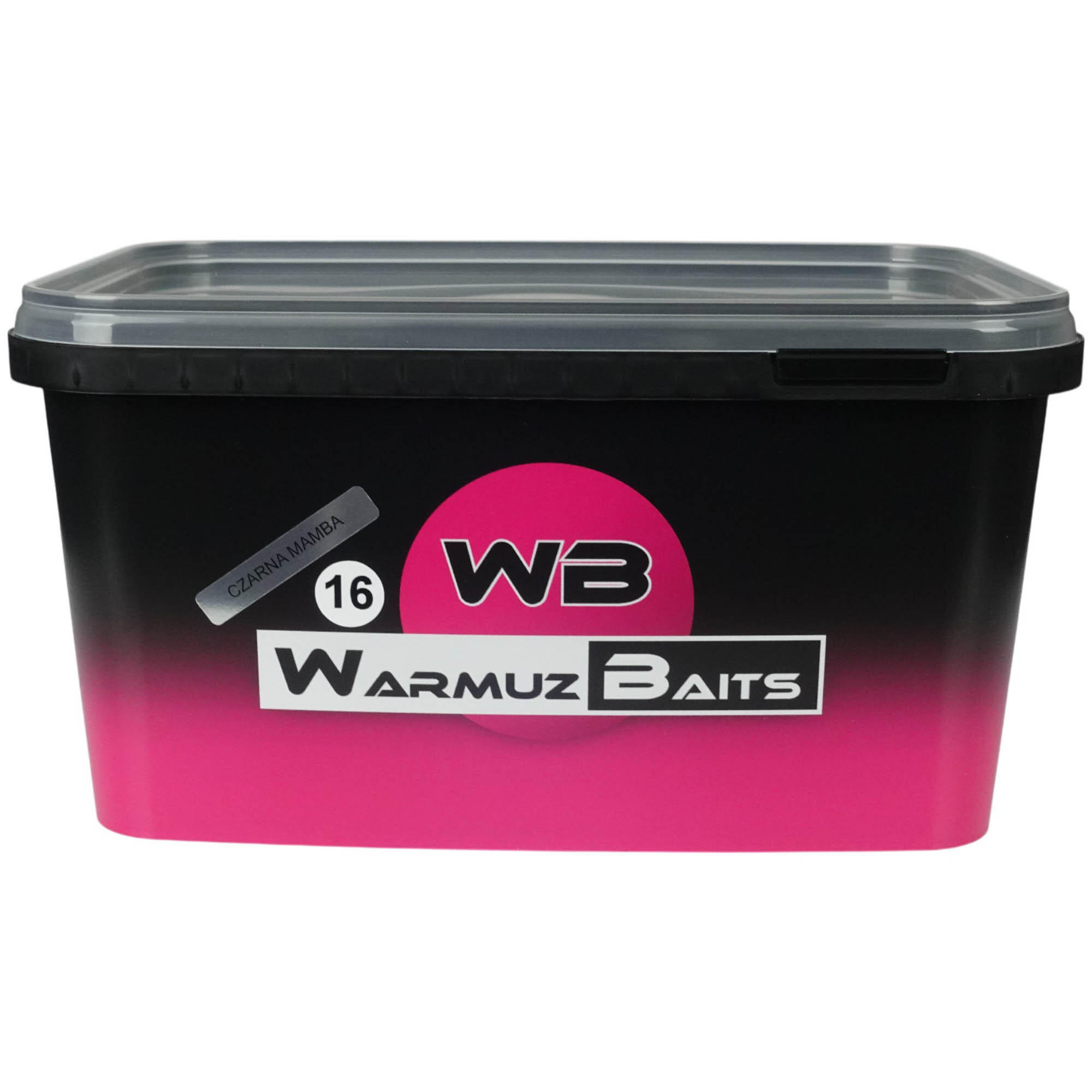 Kulki Zanętowe Karpiowe Warmuz Baits Czarna Mamba 16Mm 3Kg