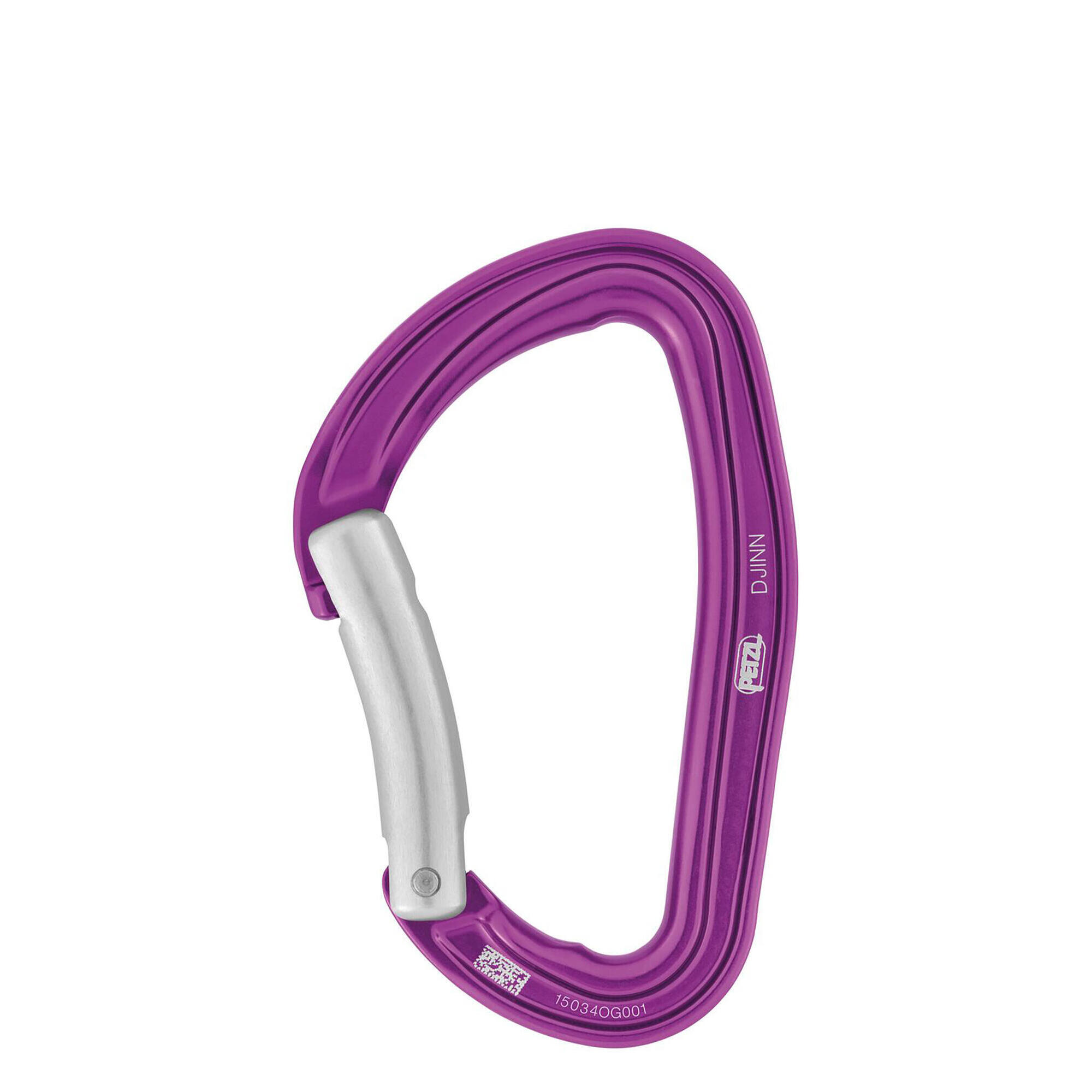 Karabinek wspinaczkowy Petzl Djinn BG - violet