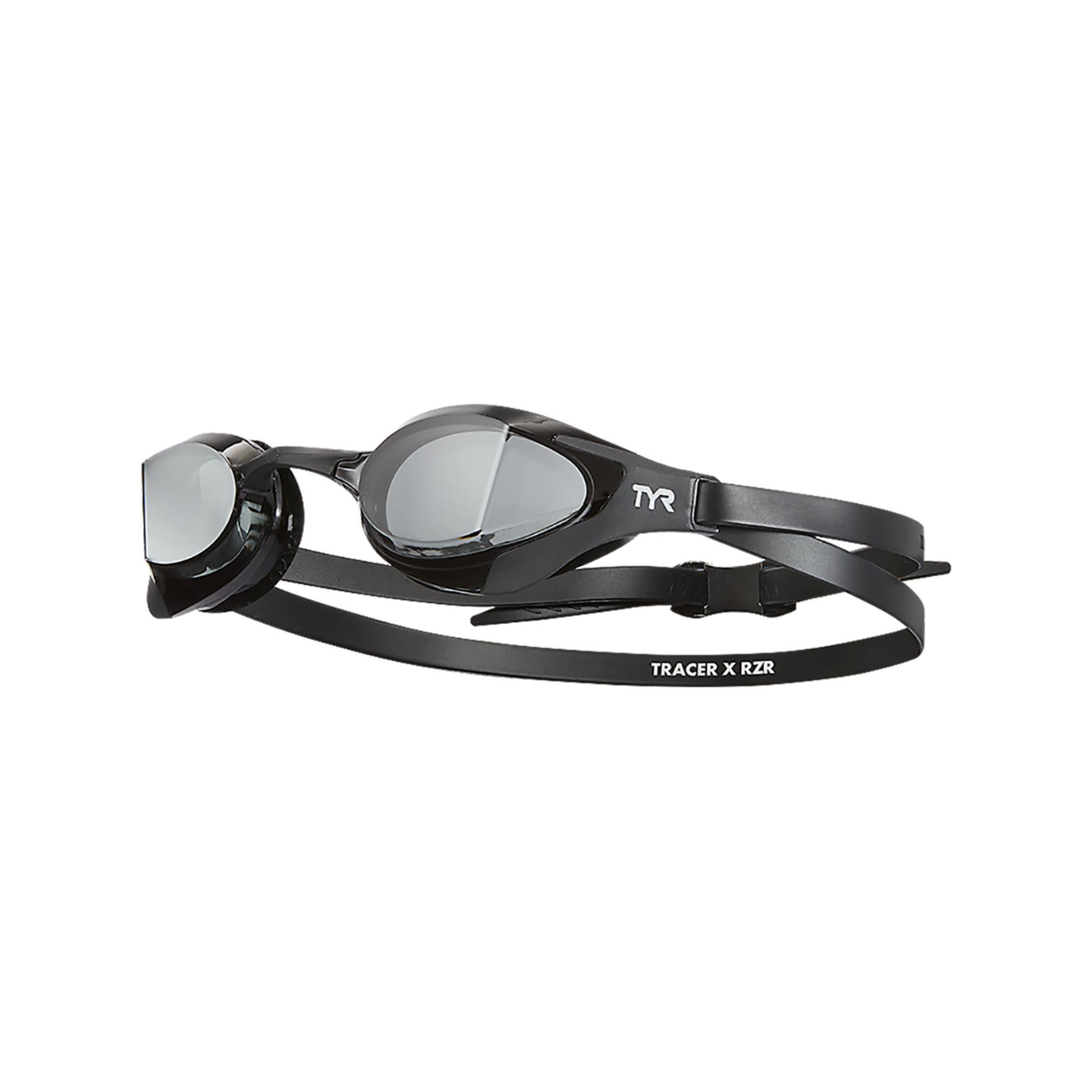 TYR Adult Tracer-X RZR Racing Goggles – Performance & Confort