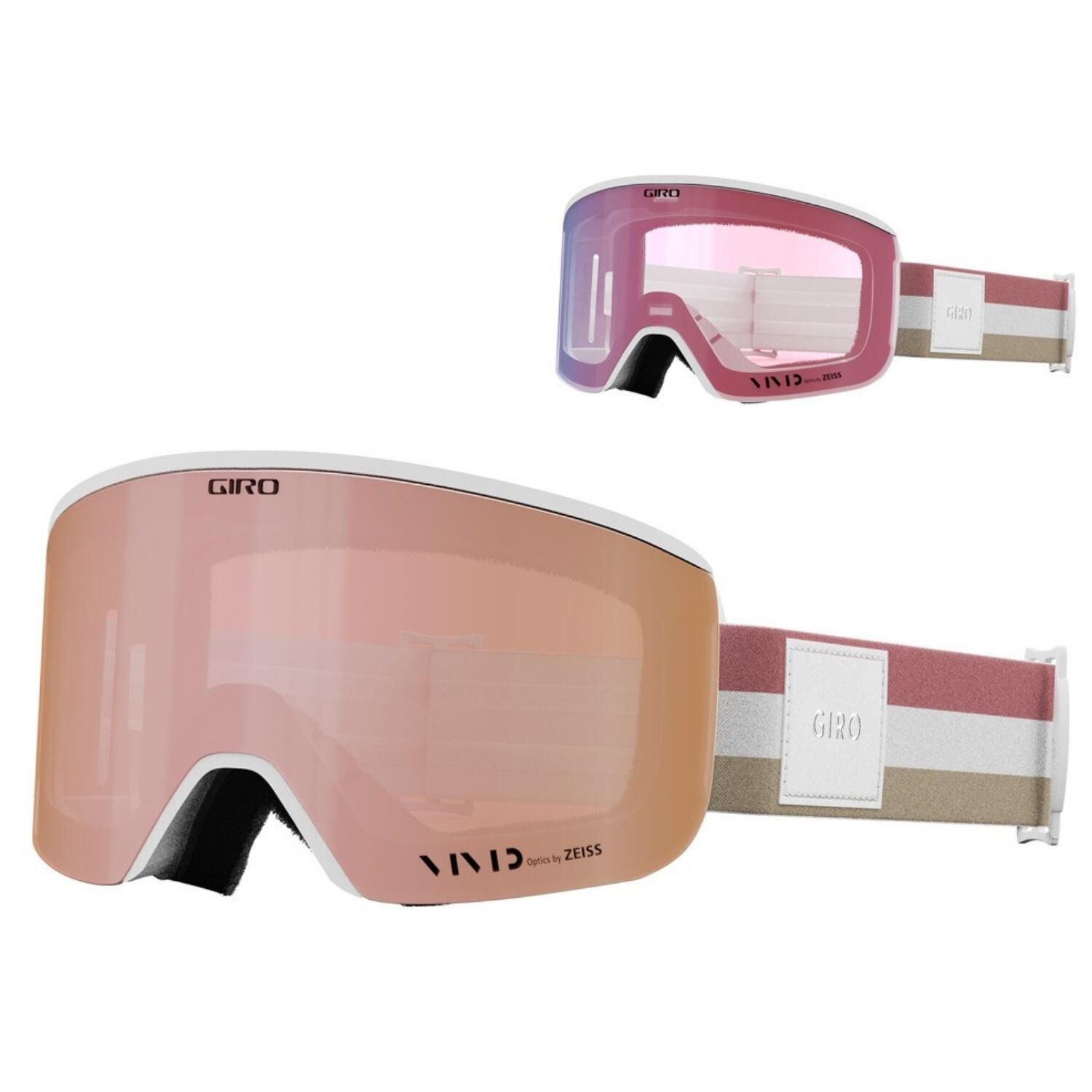 Gogle narciarskie dla dorosłych Giro Ella dwie soczewki S1/S2