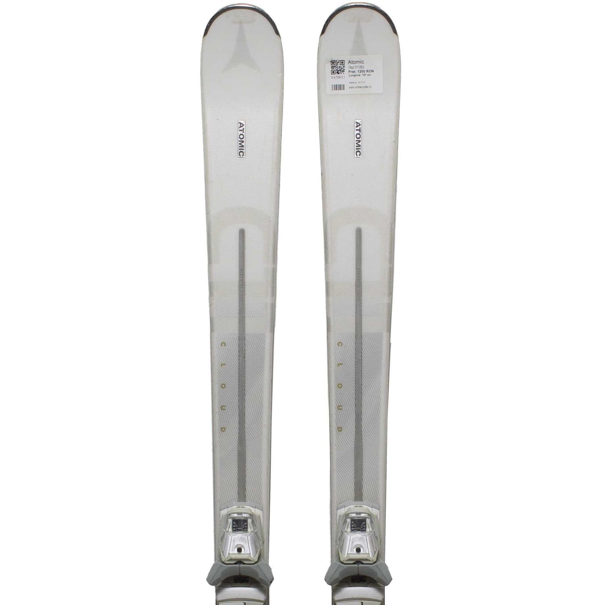 Second Life- Narty ATOMIC Cloud C11 2023, 164 cm- Stan bardzo dobry