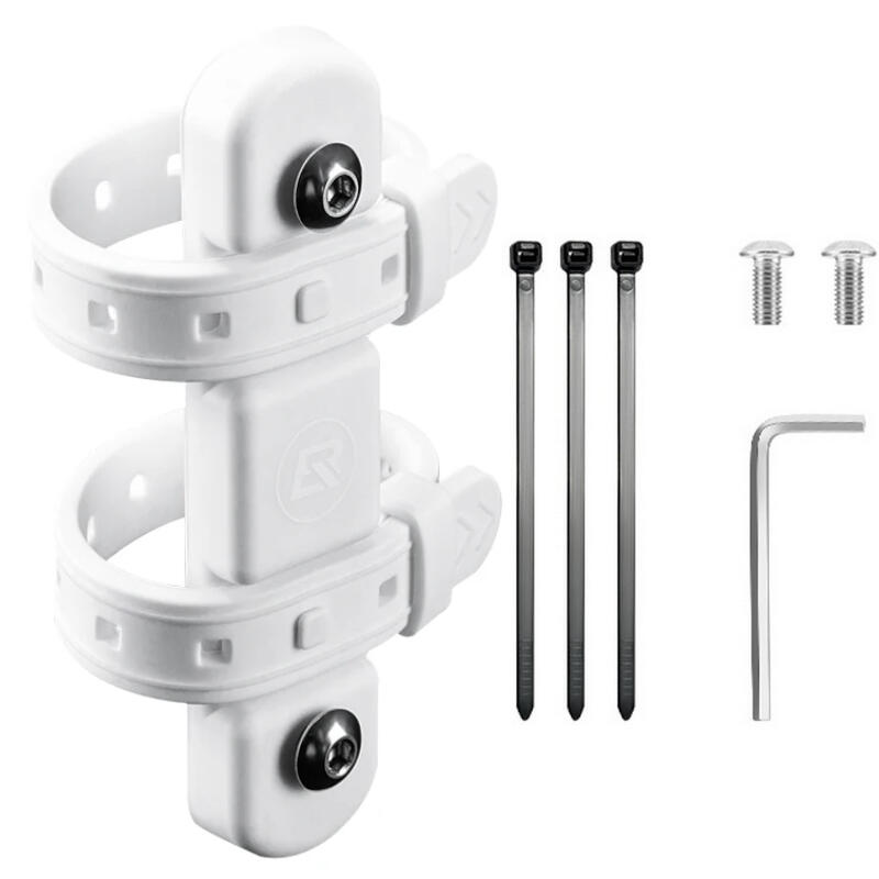 Uchwyt rowerowy do mocowania koszyka na ramie/sztycy Rockbros BKG019 silikonowy