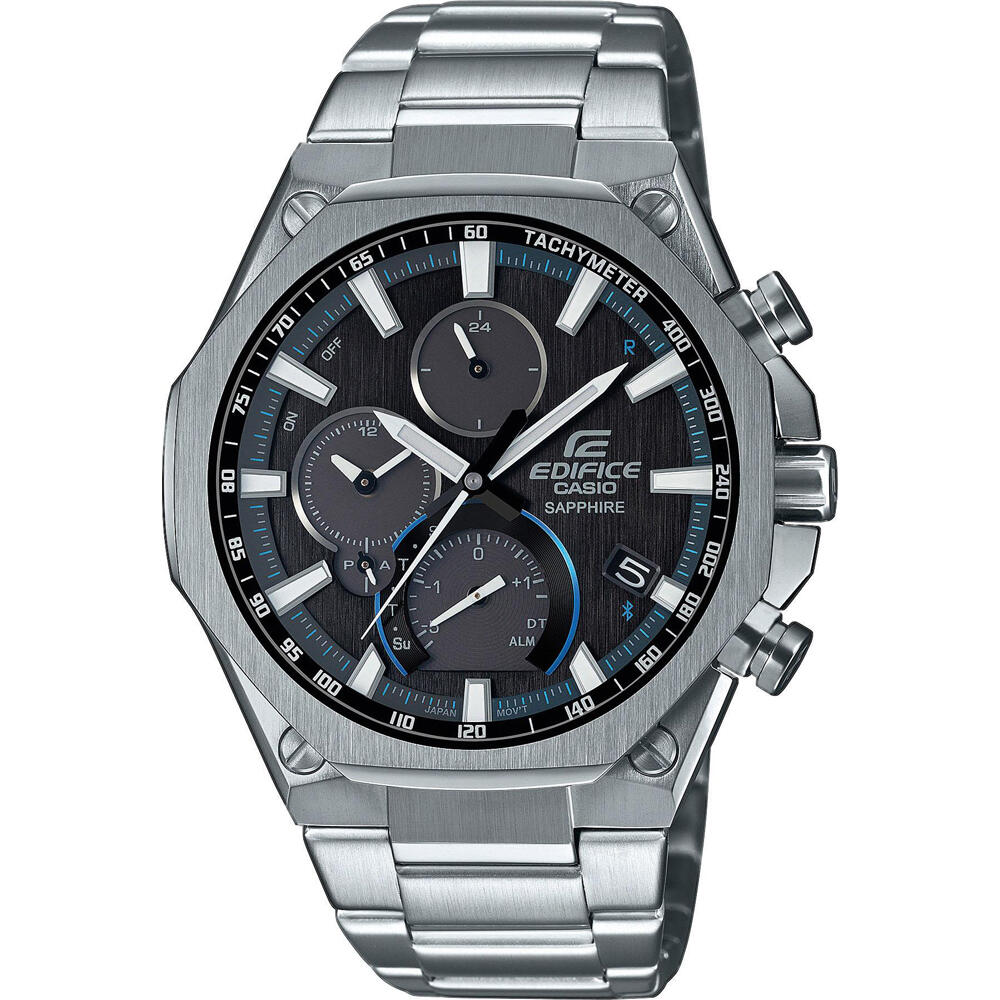 Zegarek męski Casio EQB-1100D-1AER, Quartz, 44mm, 10ATM