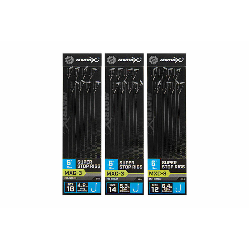 Przypon bezzadziorowy Matrix MXC-3 Super stop 15cm x8