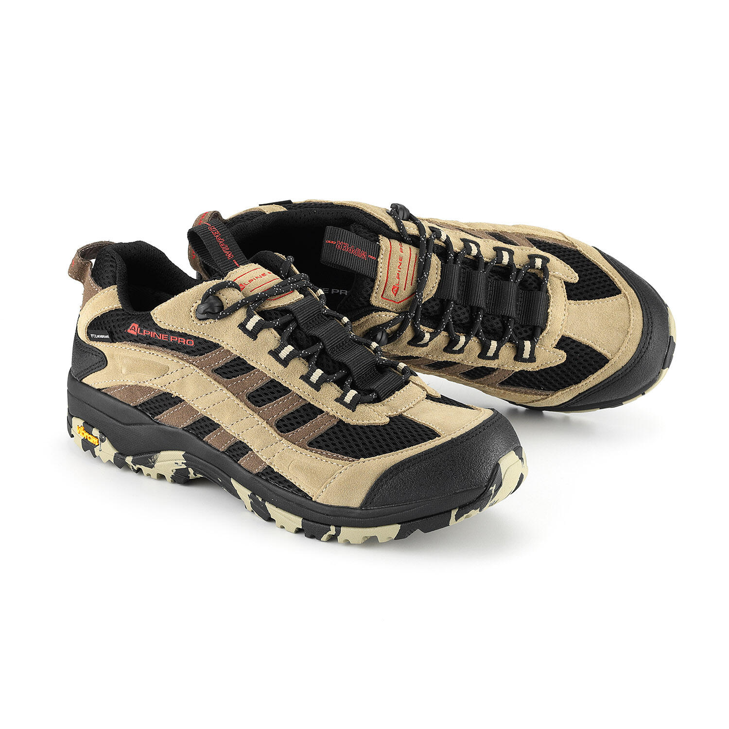 Buty trekkingowe niskie unisex Alpine Pro Okane Vibram