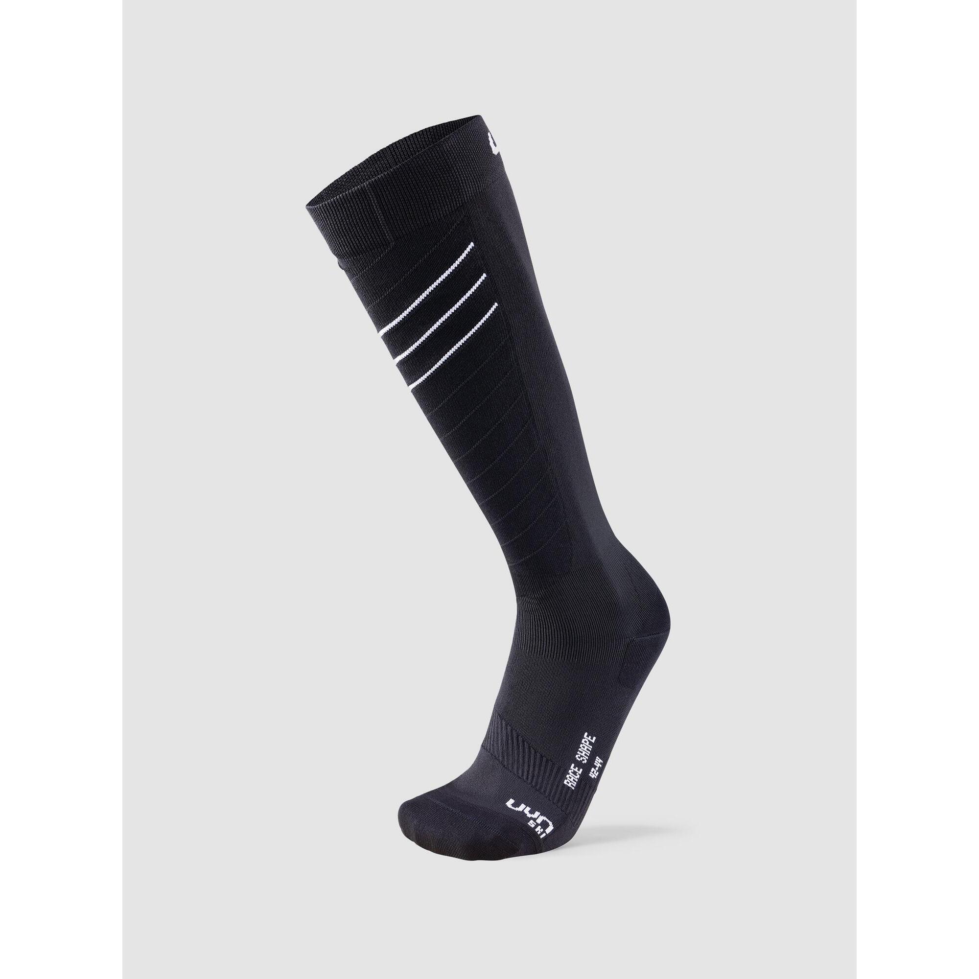 Ski Race Shape Socks