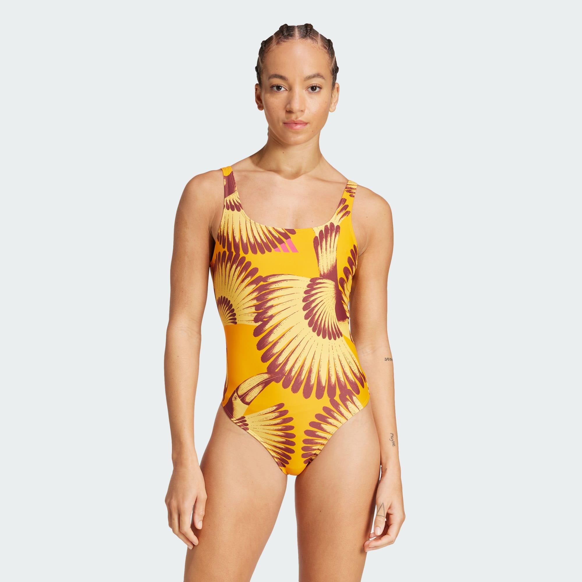 Kostium kąpielowy adidas x FARM 3-Stripes