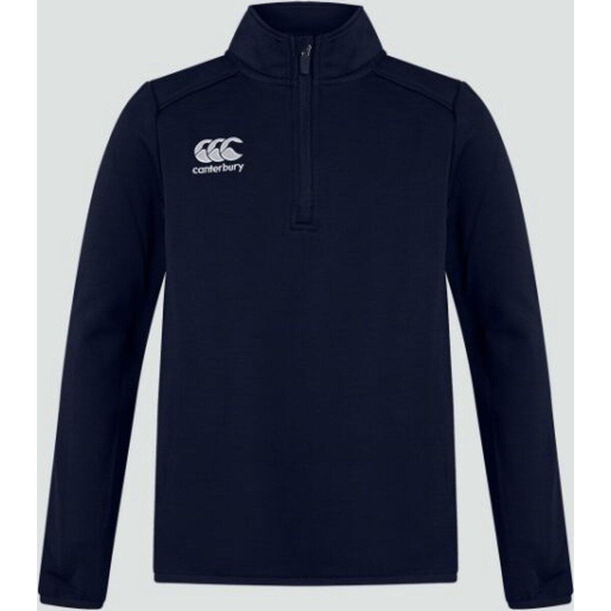 Bluza dziecięca z zamkiem błyskawicznym 1/4 Canterbury Club