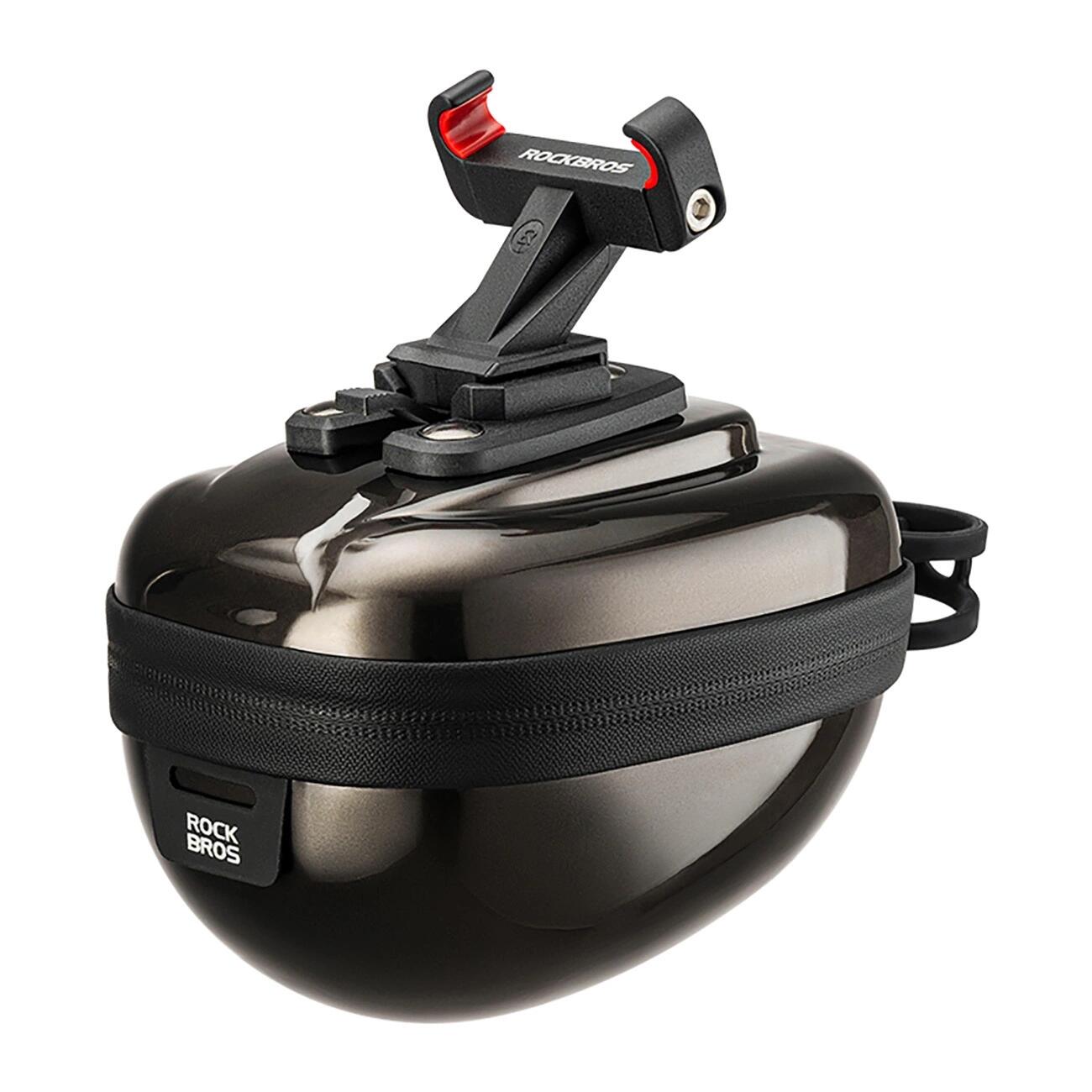 Torba podsiodłowa Rockbros sztywna, hard shell, kompaktowa, pojemność 0,4l