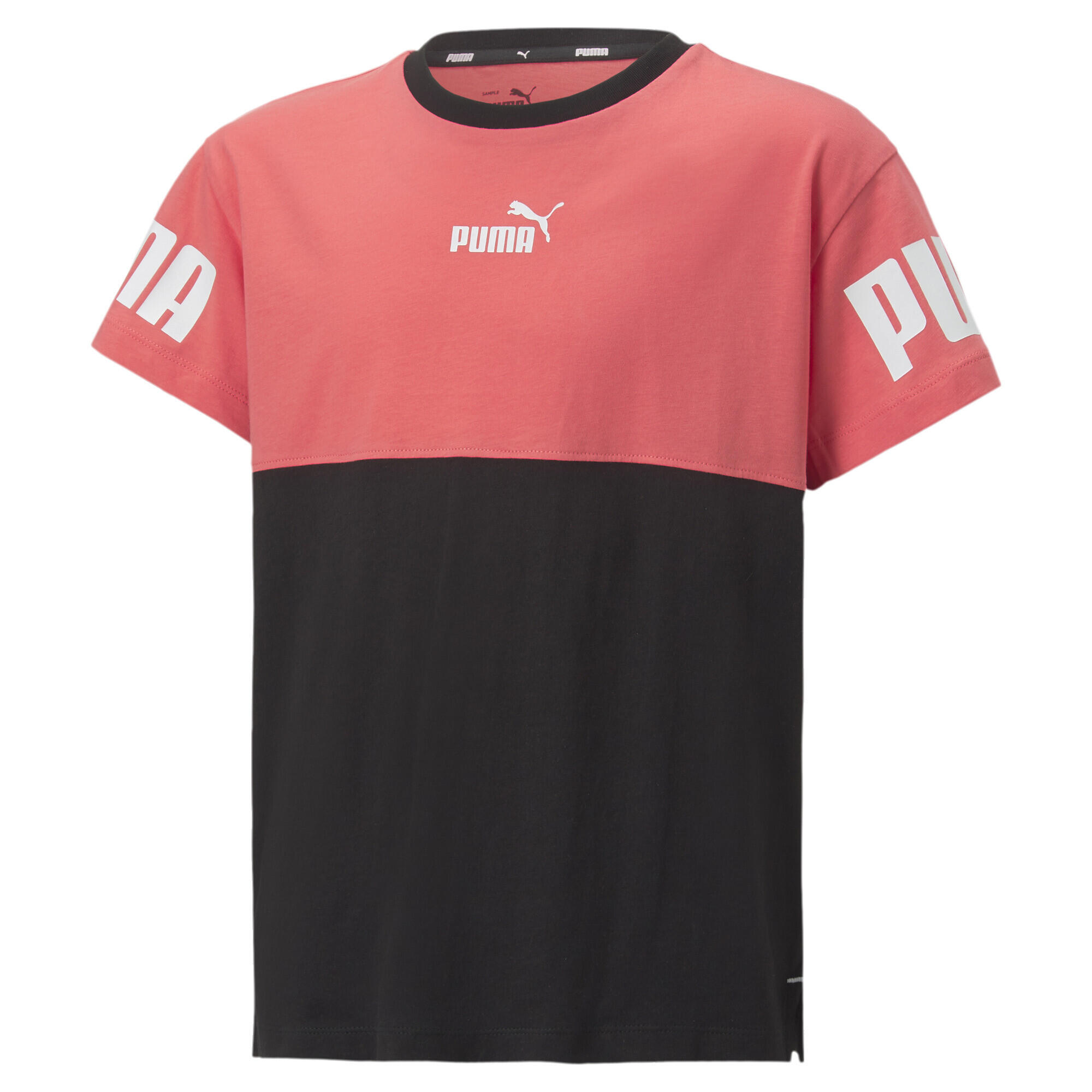 Koszulka dla dziewczynki Puma Power Colorblock G