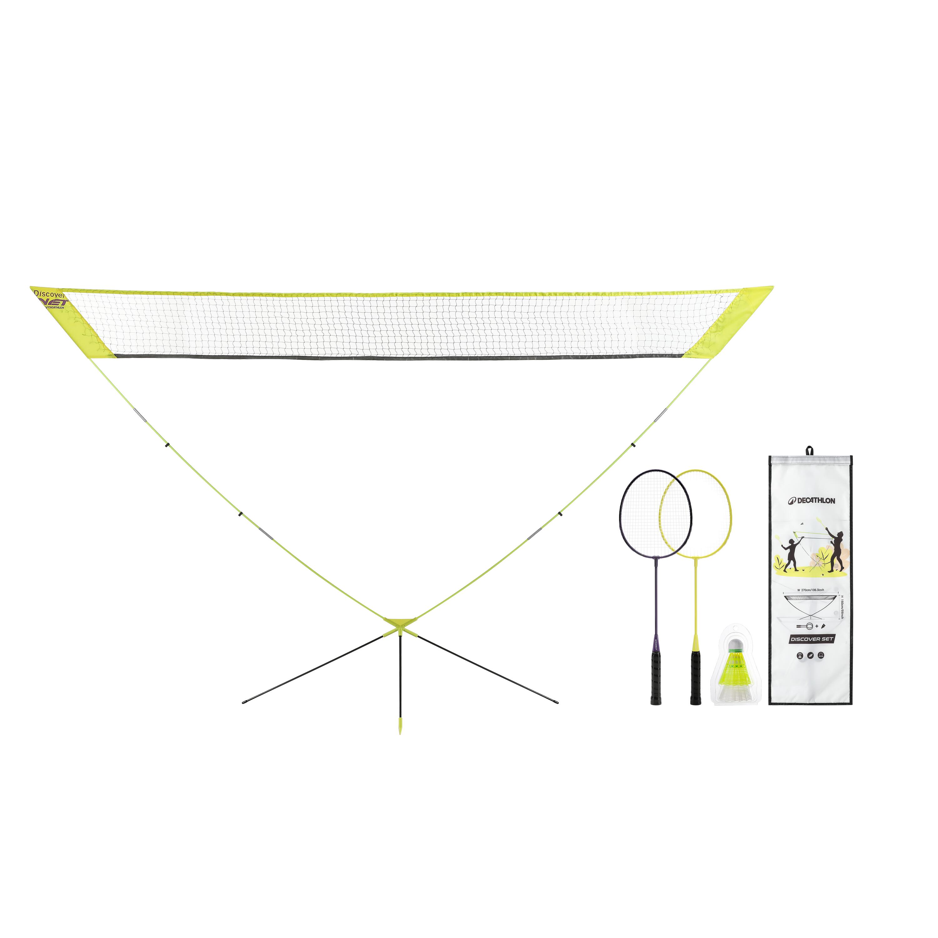 Zestaw Siatka do badmintona Perfly Discover 3 m V2