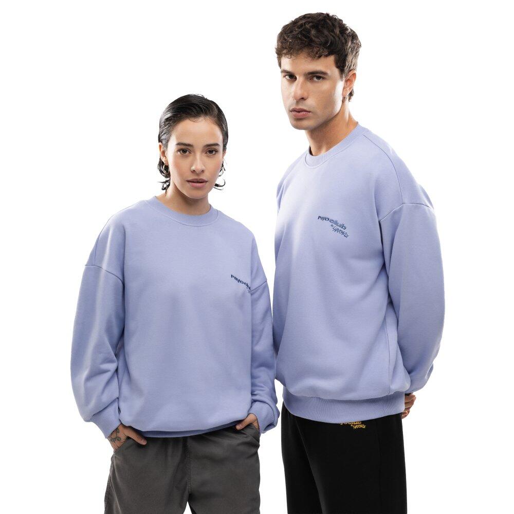 Męska bawełniana bluza Rayo Club Lifestyle Siroko RC Ready Light Purple