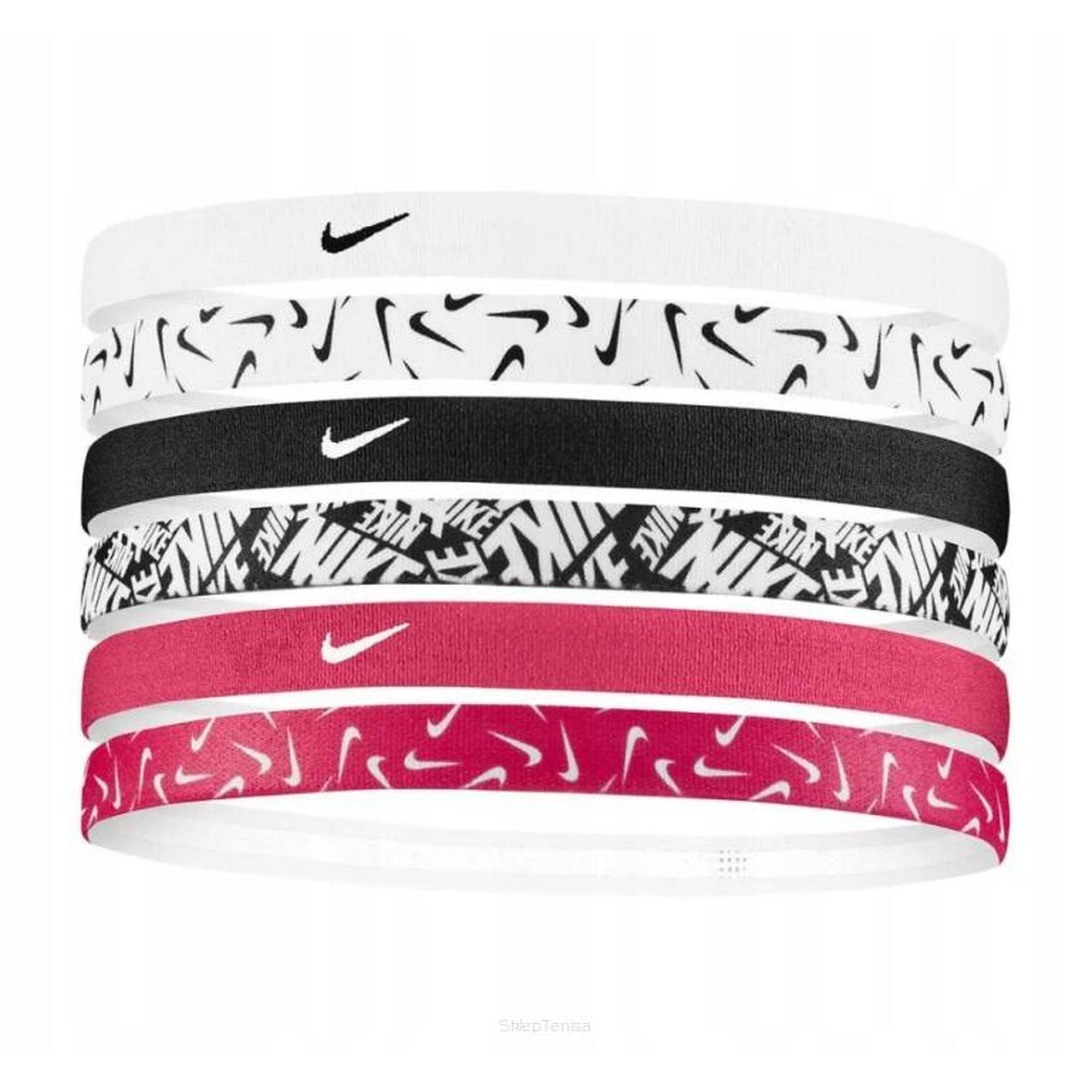 Opaski na głowę Nike Printed Headbands 6