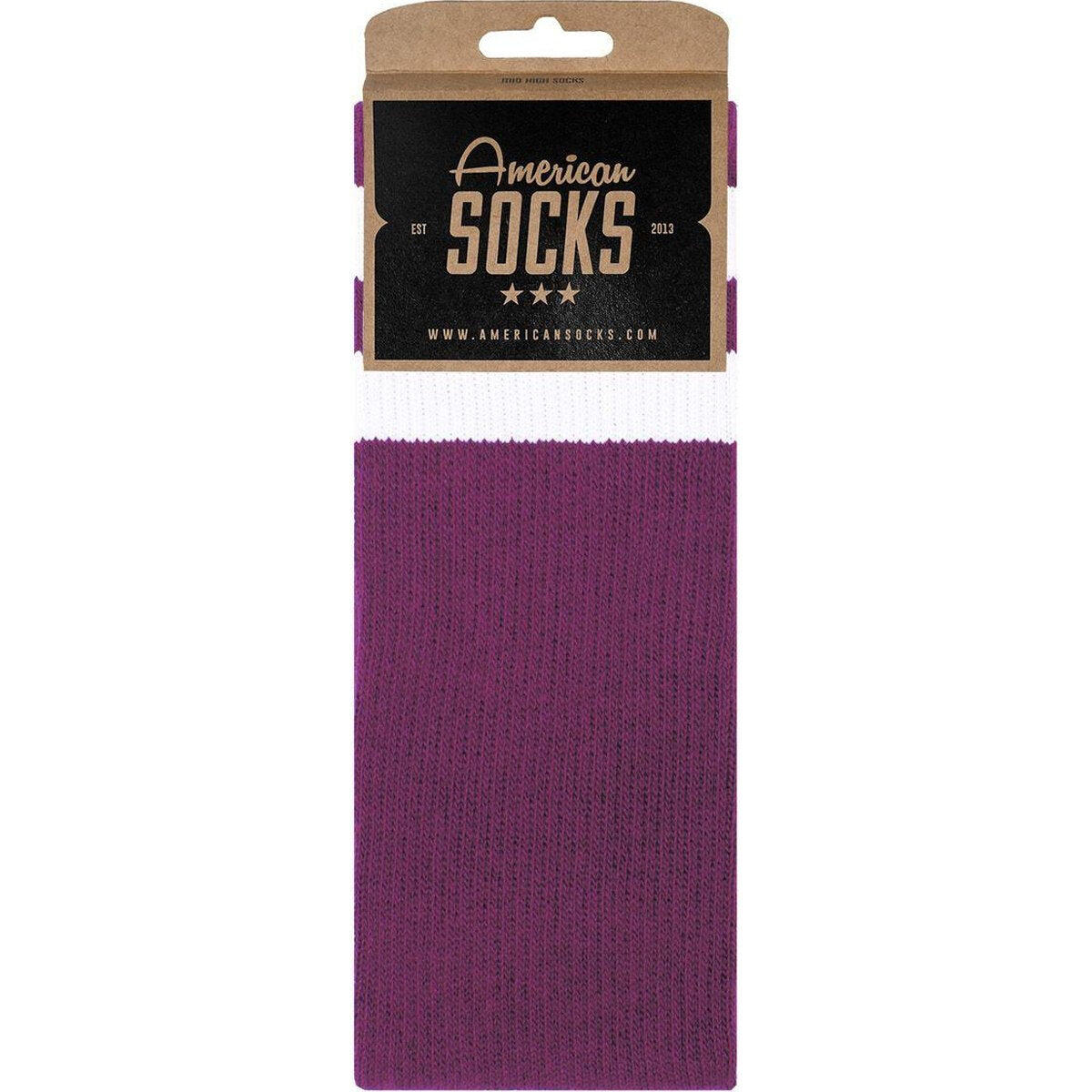 Skarpety American Socks Plum Mid High