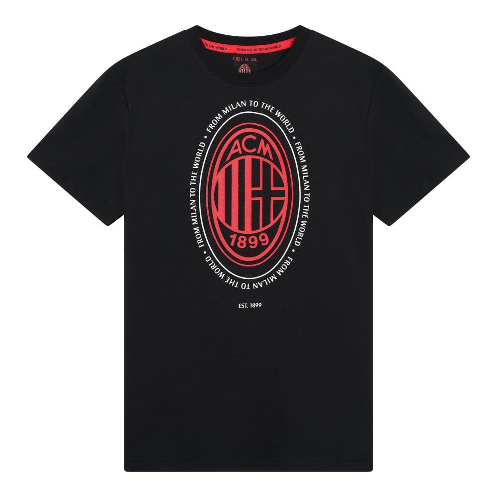 Koszulka z logo AC Milan dla dzieci