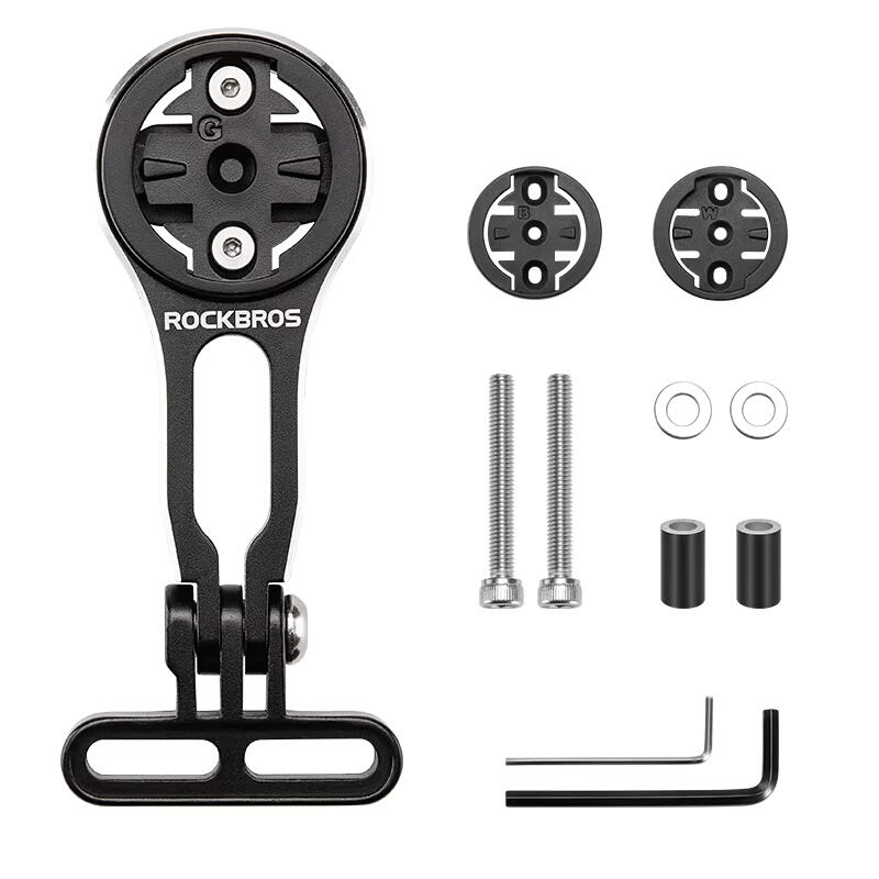 Uchwyt rowerowy na mostek do licznika lampki regulowany Rockbros FK-306