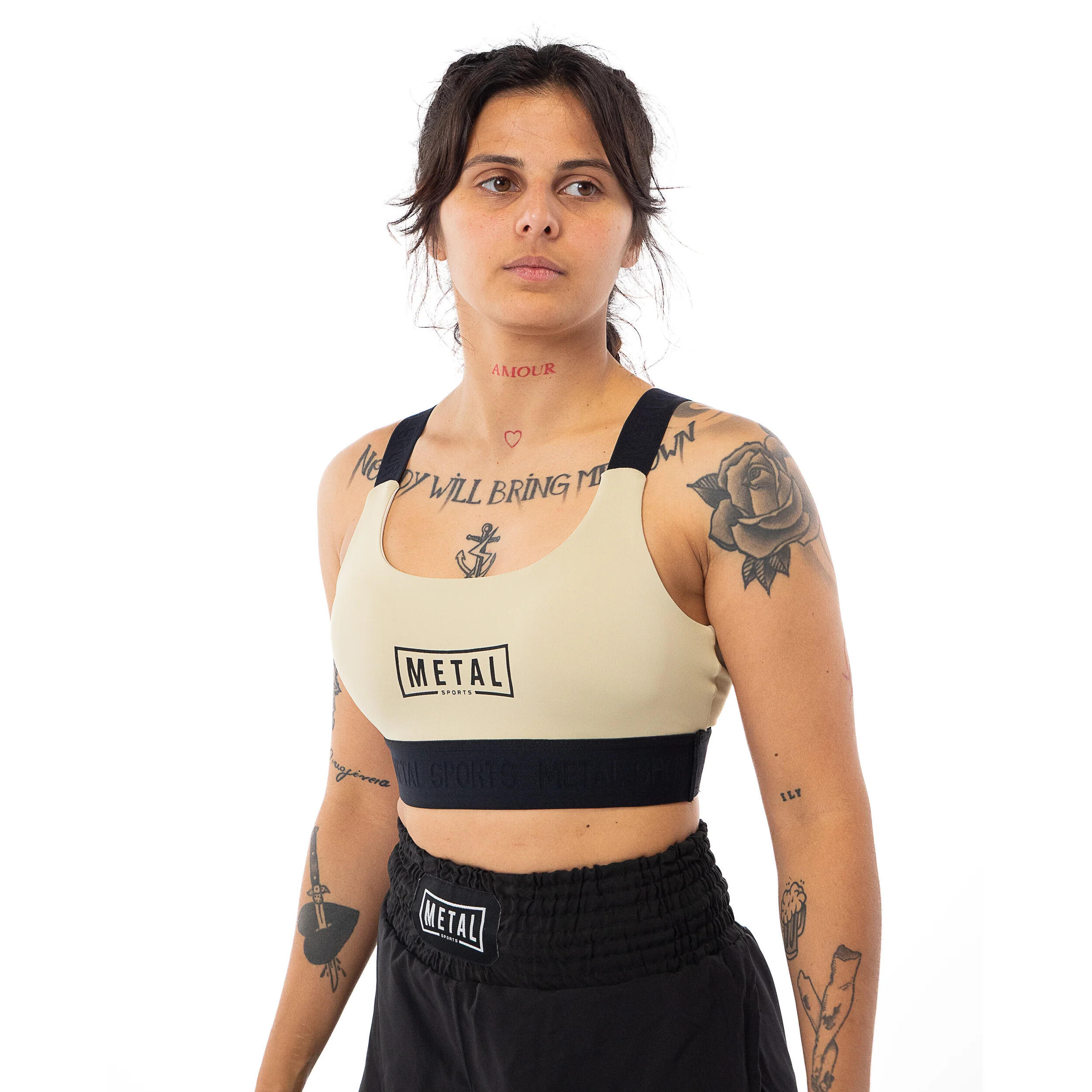 Biustonosz dla kobiet Metal Boxe Desert Storm