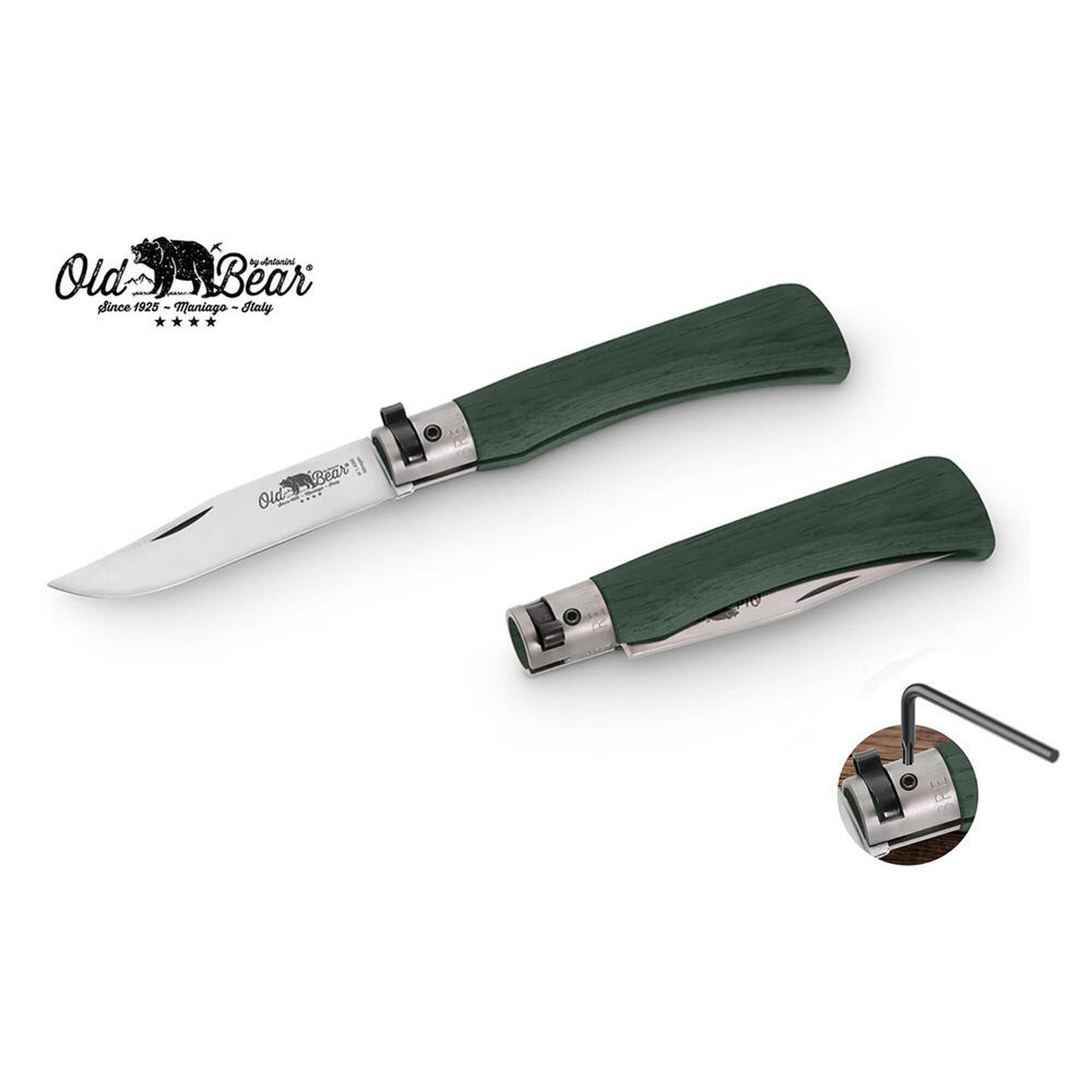 Nóż składany włoski Antonini Satin Stainless M