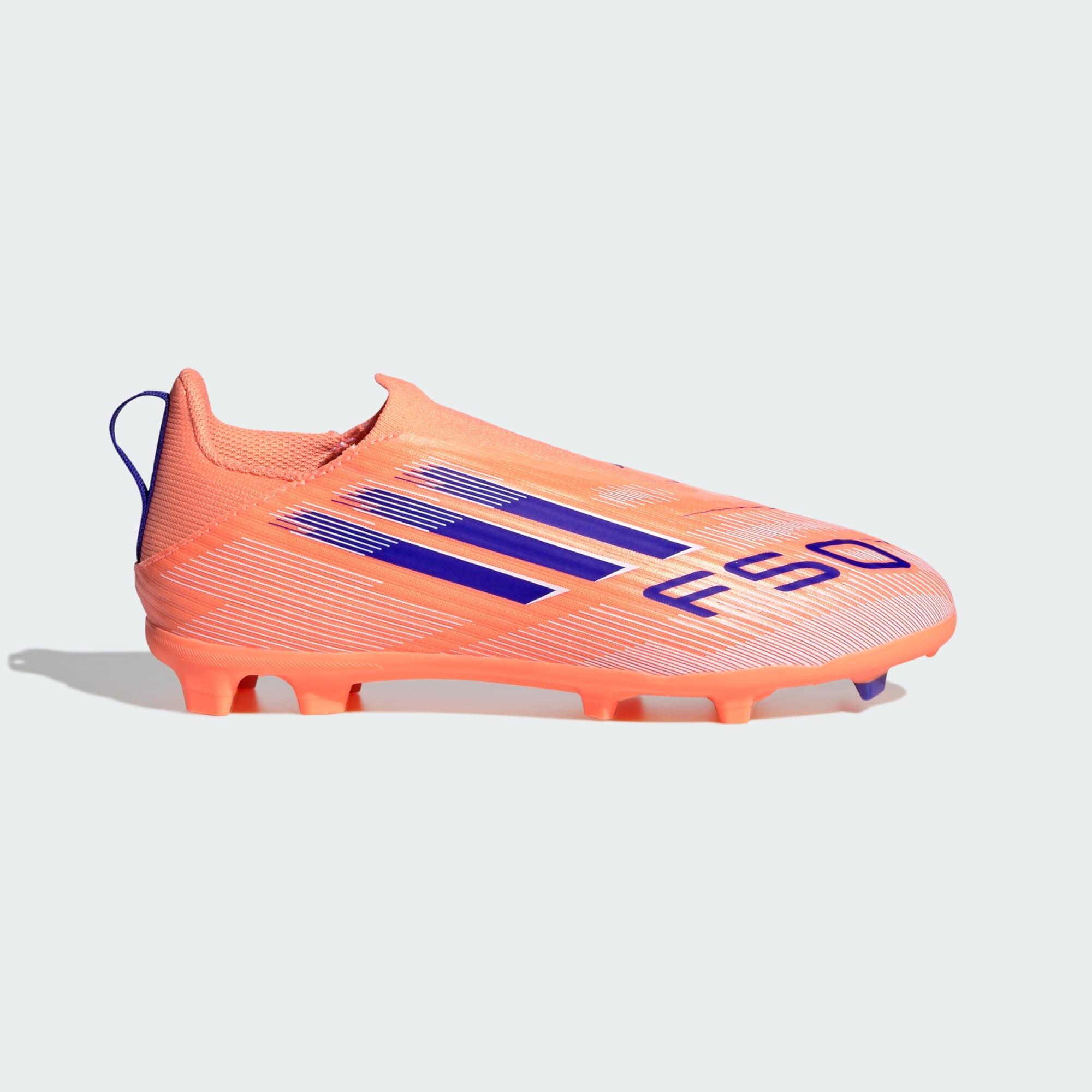 Dziecięce buty piłkarskie F50 League Laceless Firm/Multi-Ground