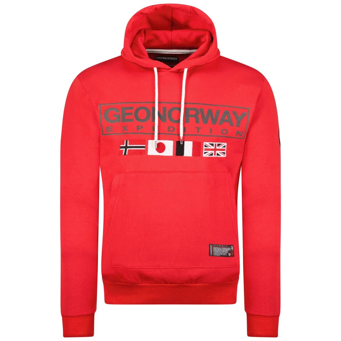 Bluza Geographical Norway GREAT RED DB MEN 317 czerwony męska (WY8613H/GN-Red)