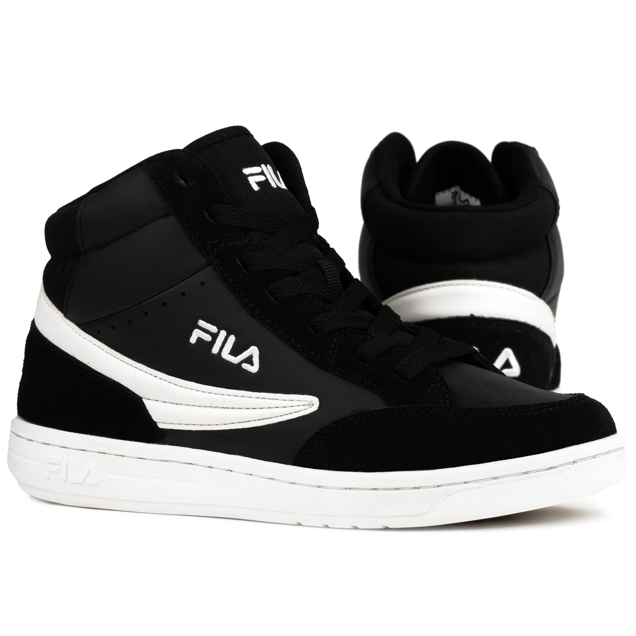 Buty damskie sportowe za kostkę Fila CREW MID TEENS