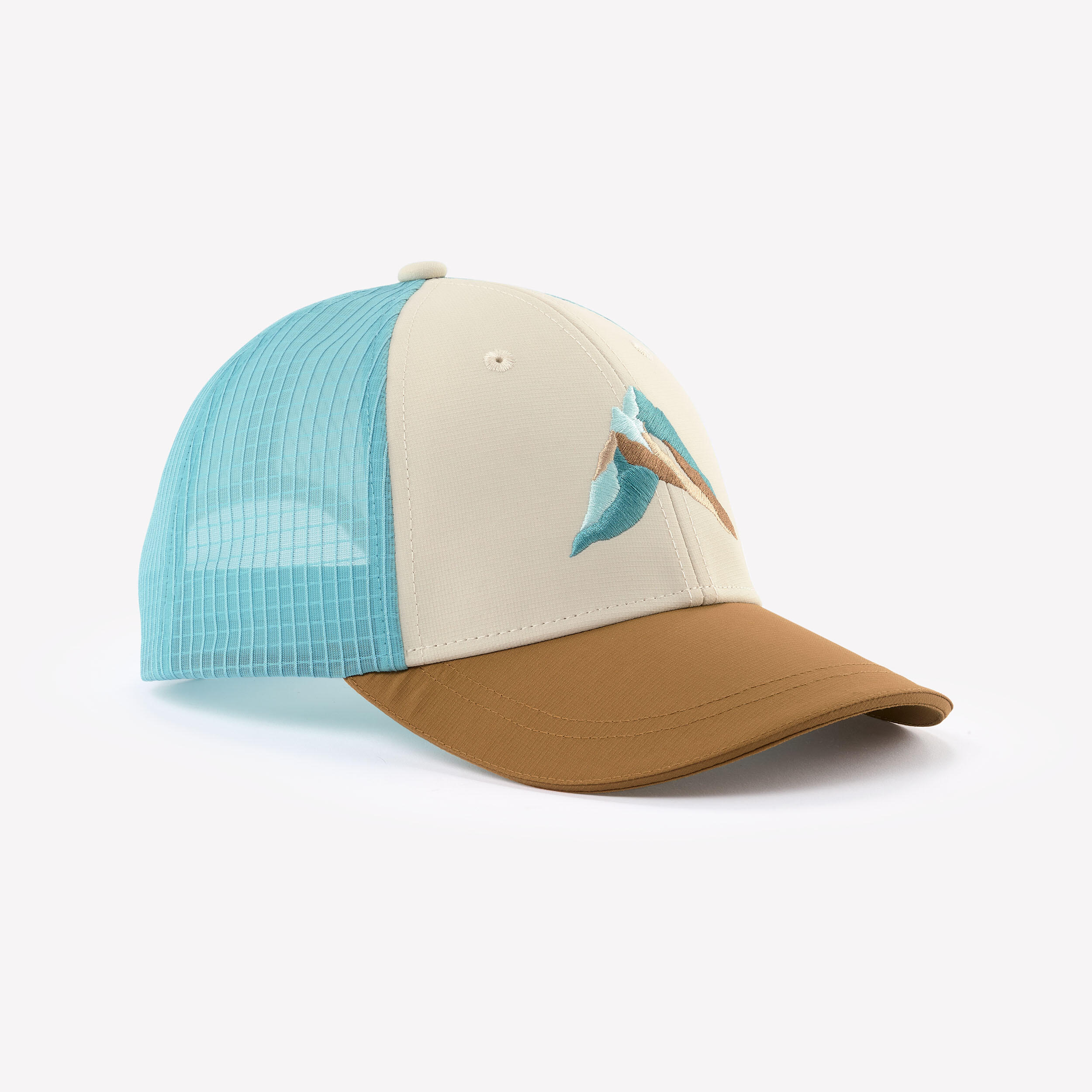 Czapka turystyczna z daszkiem dla dzieci Quechua MH100 Trucker