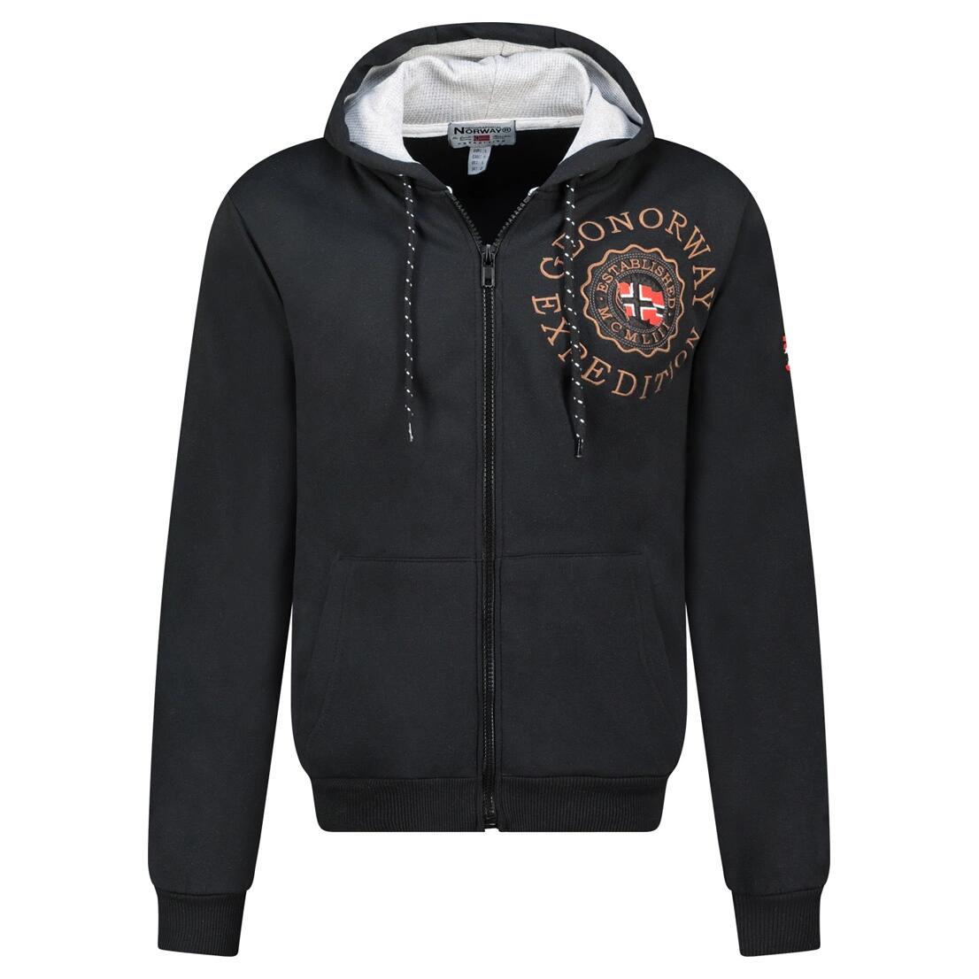 Bluza Geographical Norway GEGANTO BLACK DB MEN 100 czarny męska