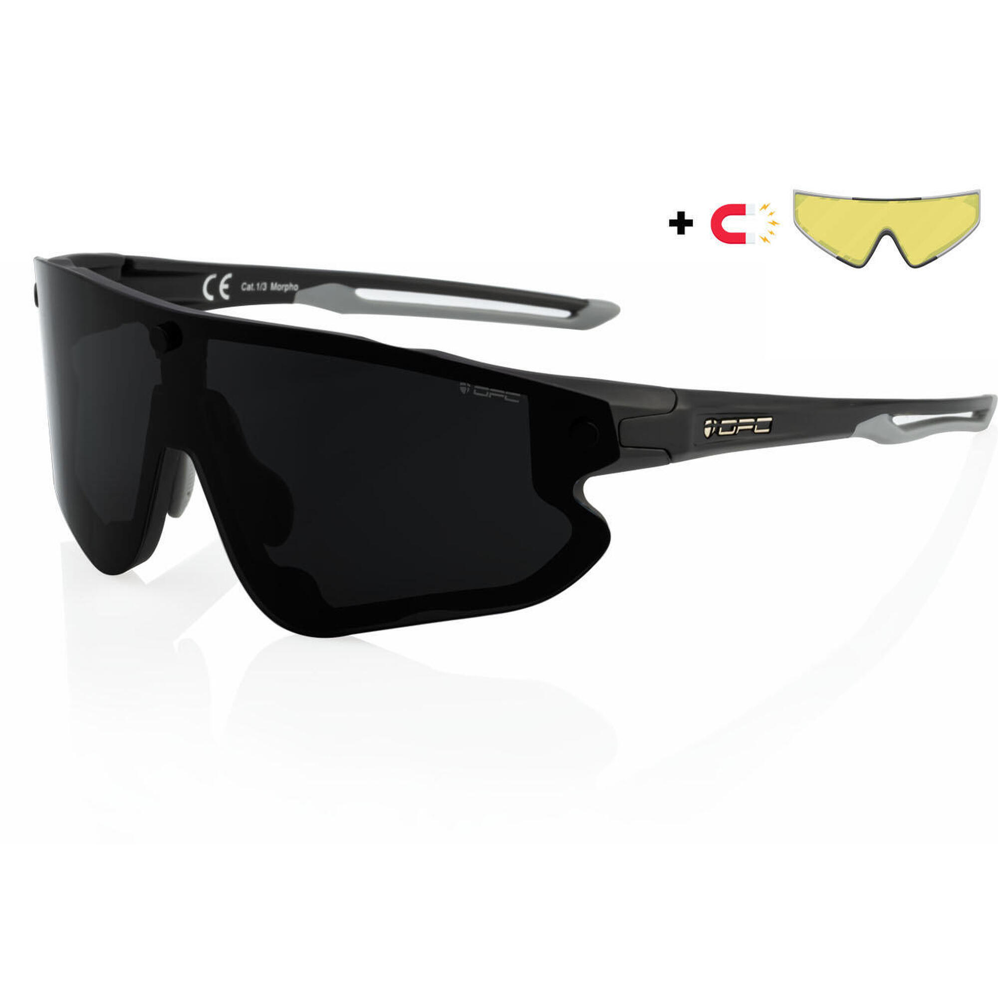 Okulary przeciwsłoneczne z wymienną soczewką i polaryzacją OPC Morpho