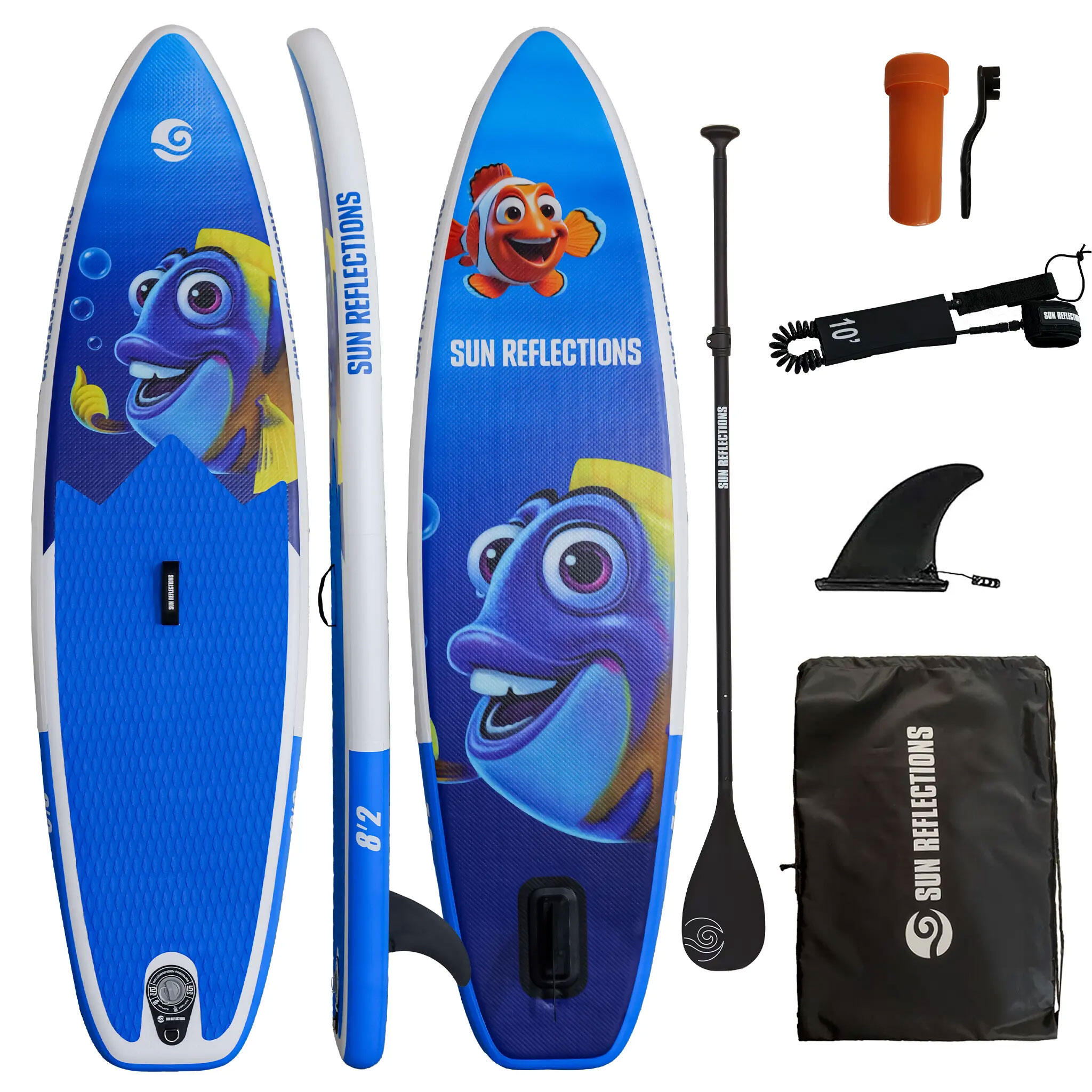 Deska Sup Pompowana Sun Reflections Kids 8'2" Violet