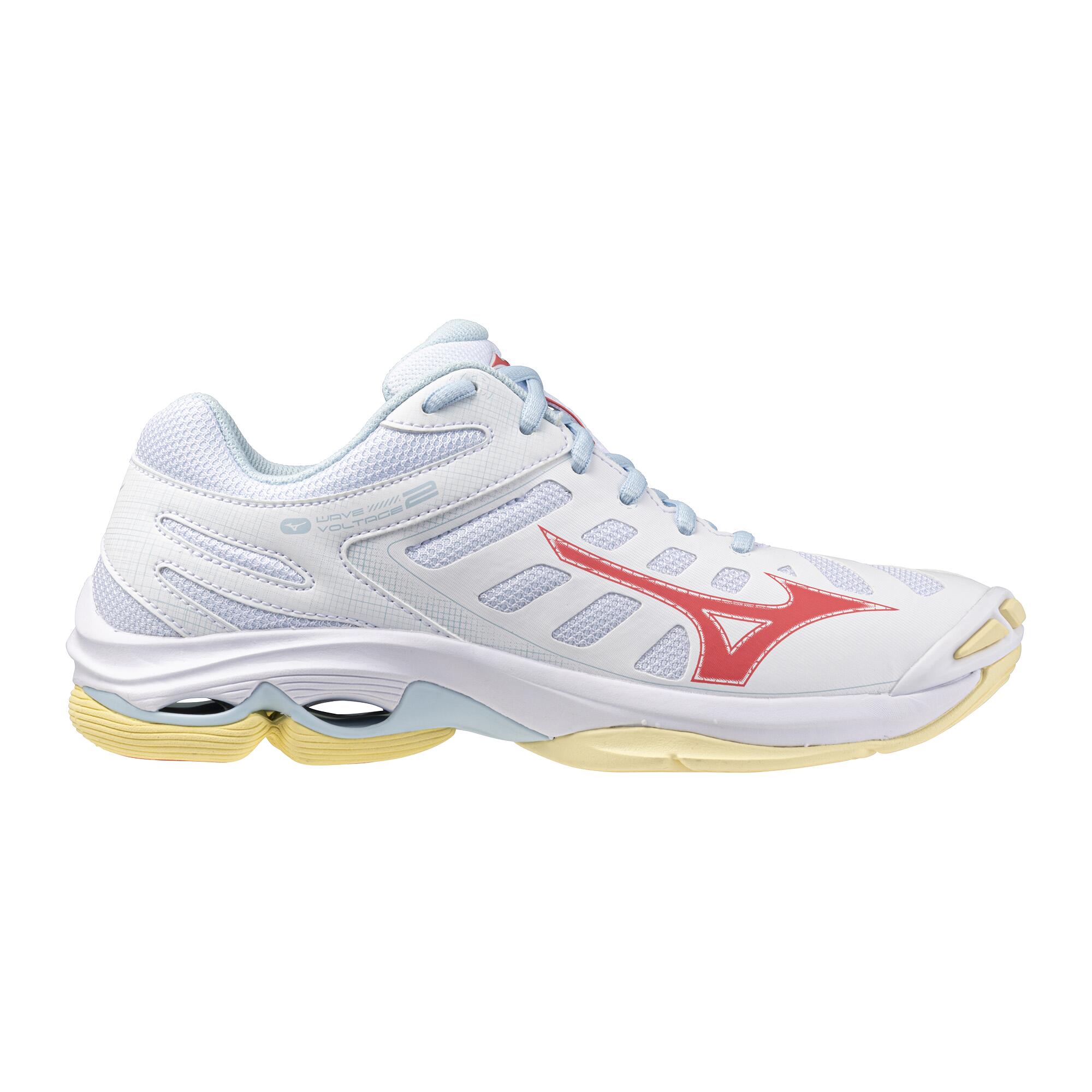 MIZUNO WAVE VOLTAGE 2 White/Banana AW25