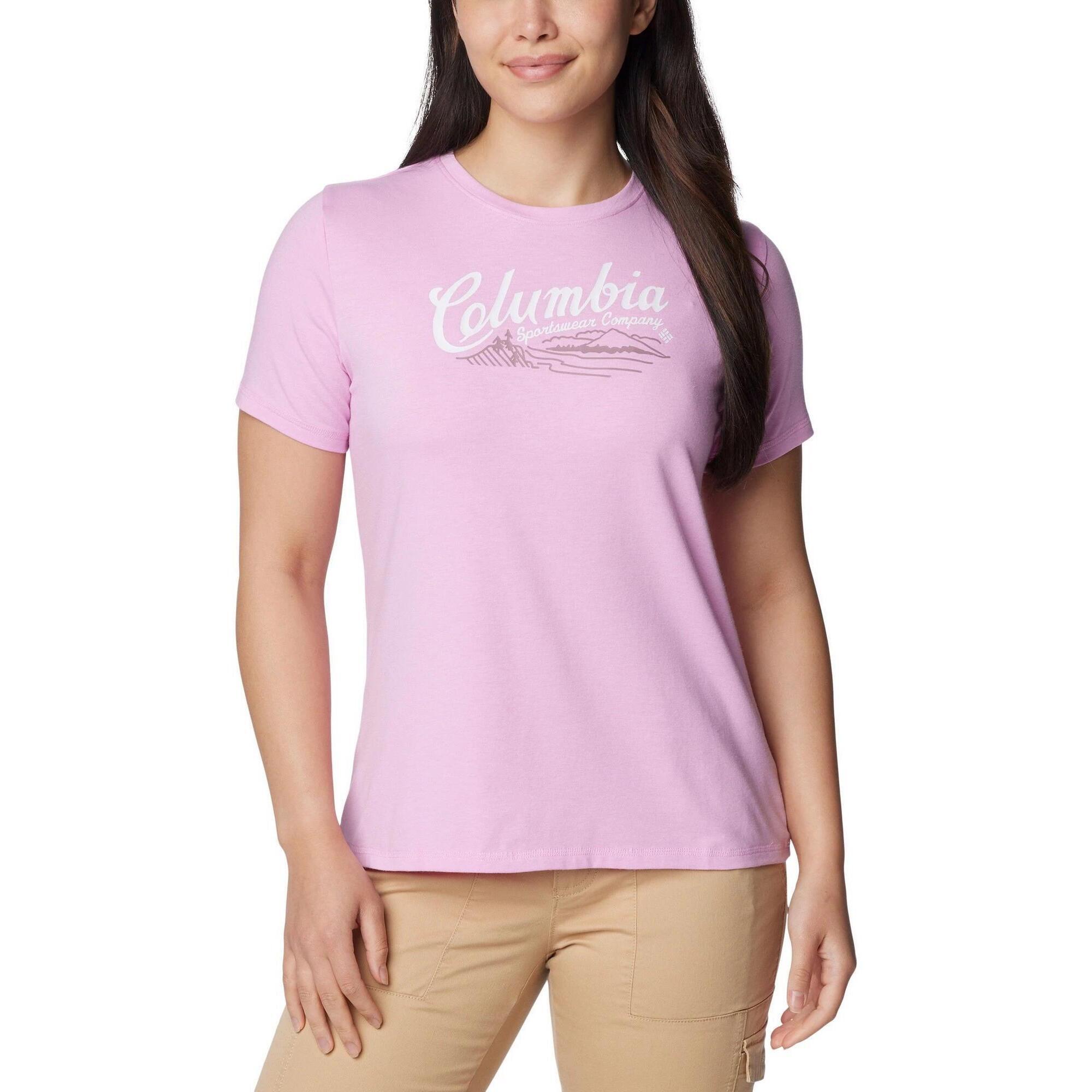 Koszulka damska Columbia Sun Trek Graphic z krótkim rękawem
