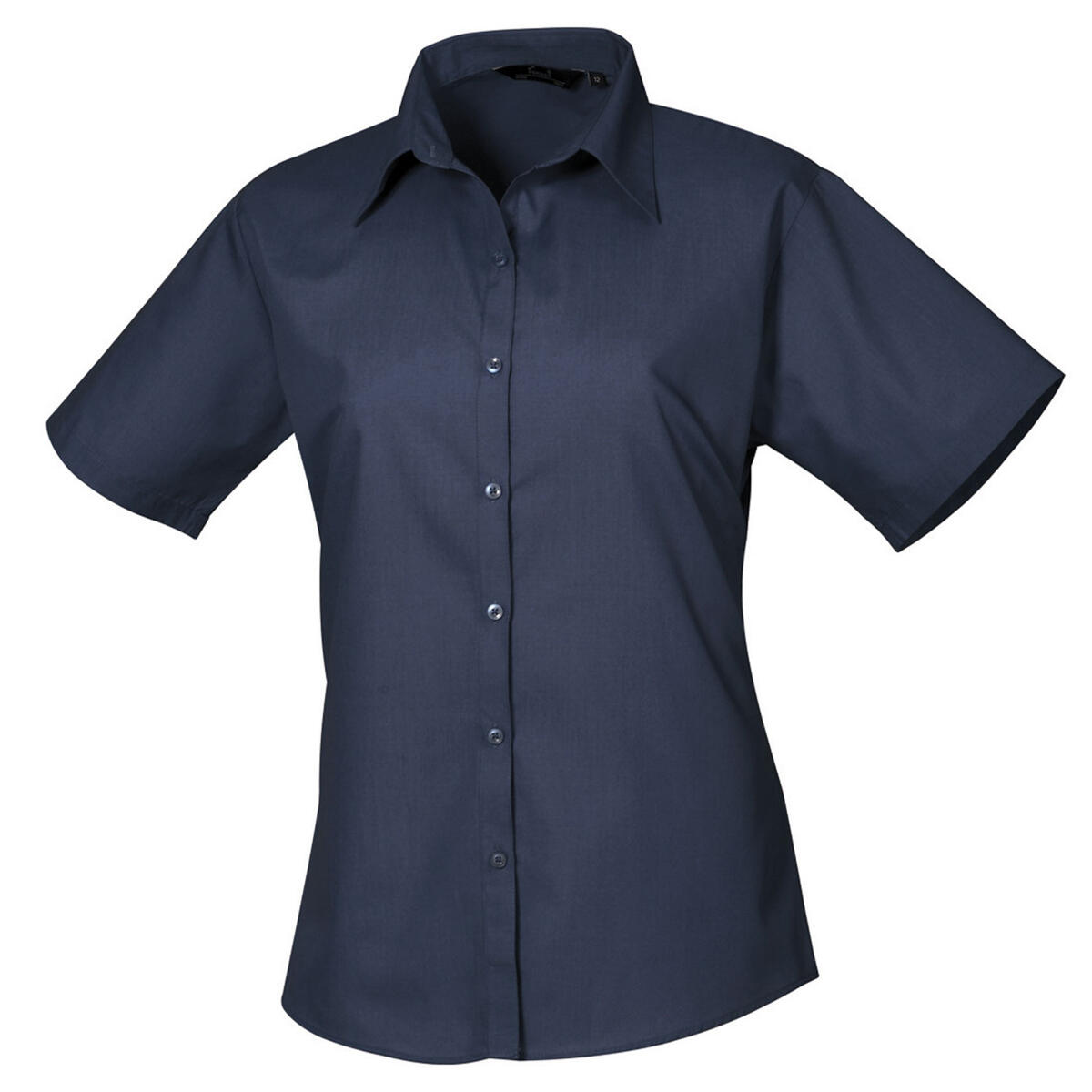 Bluzka Damska Z Krótkim Rękawem Z Popeliny