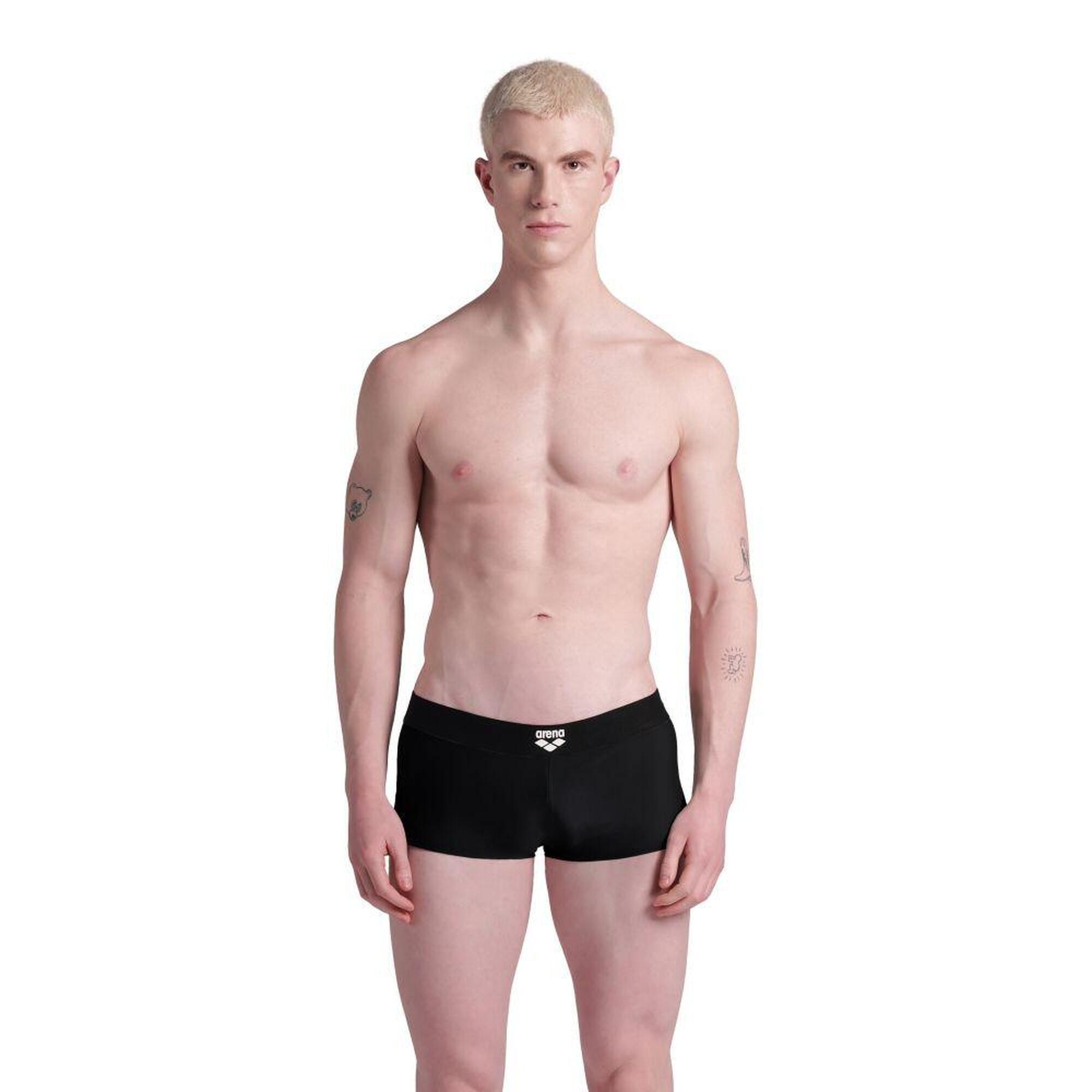 Kąpielówki męskie spodenki kąpielowe bokserki na basen Arena Logo Tape