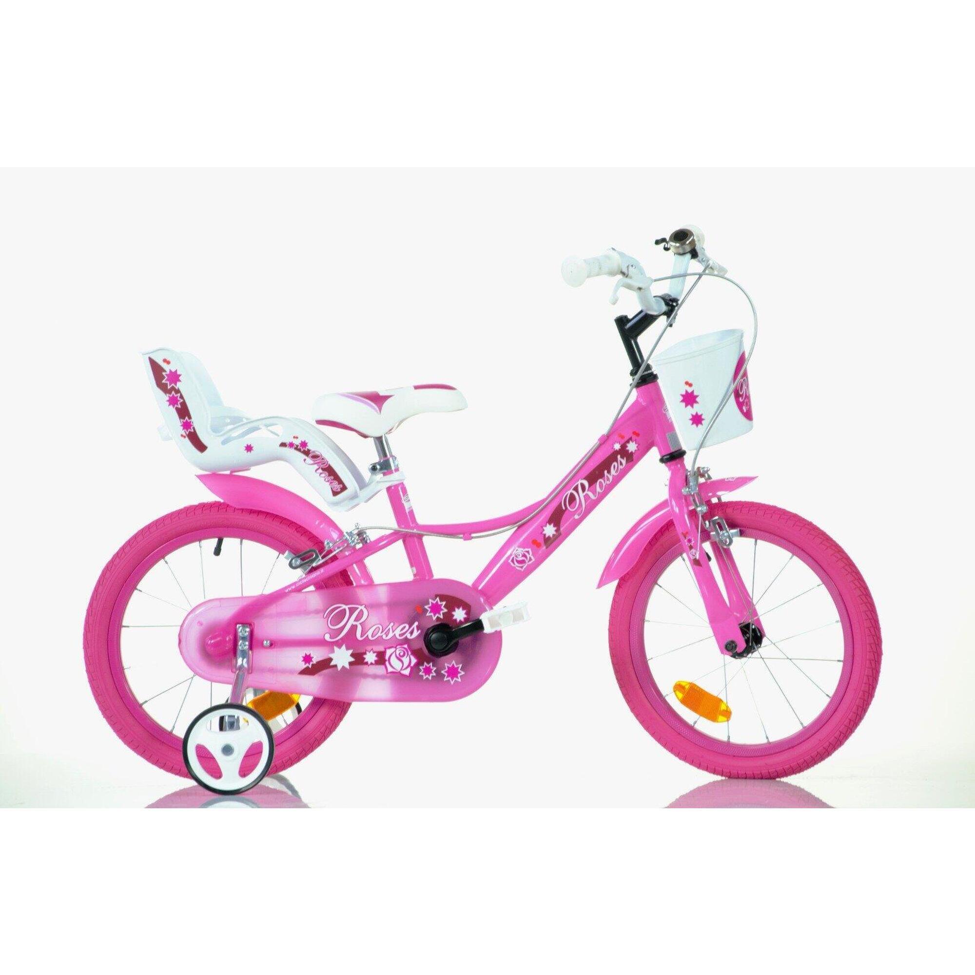 Rower dziecięcy SCH ROSES 16” z akcesoriami